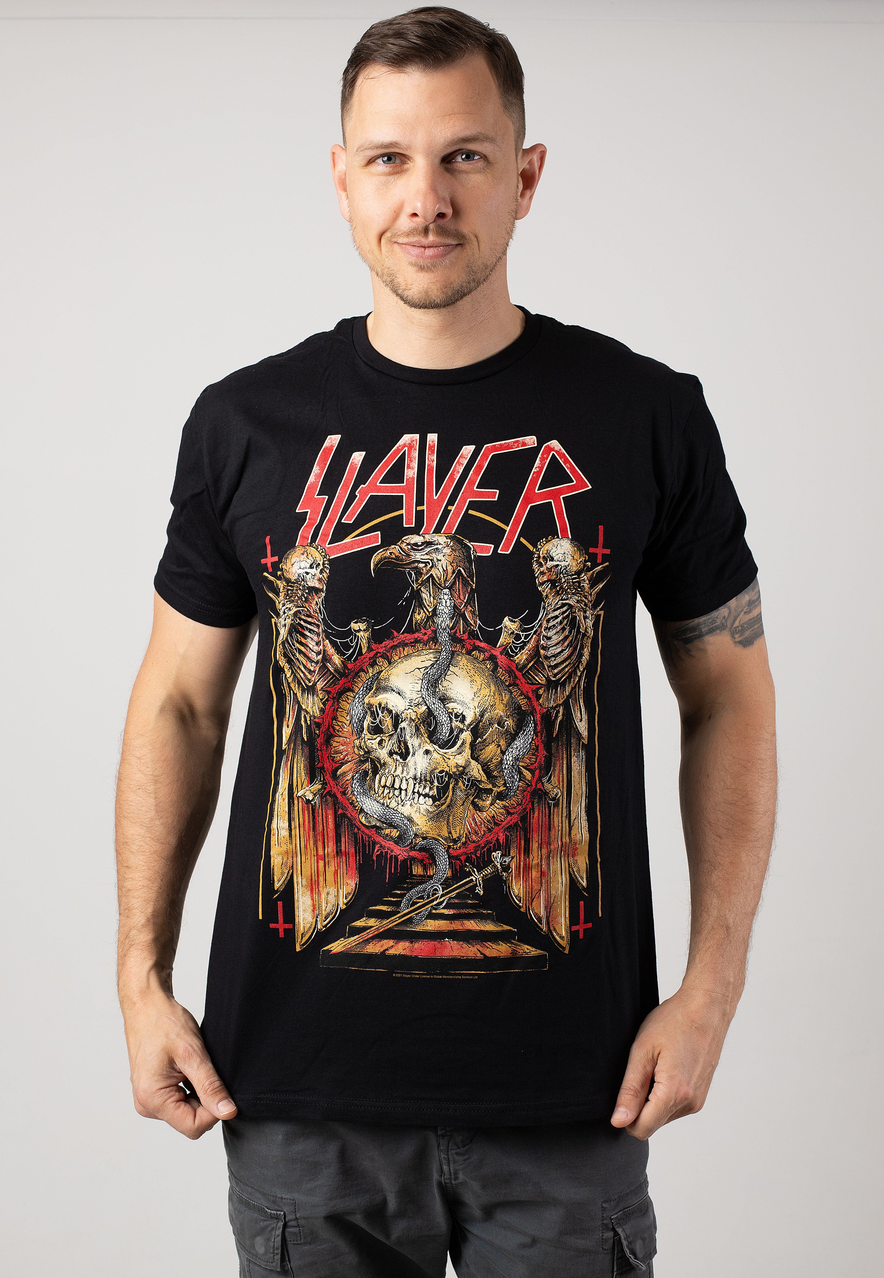 Slayer - Eagle & Serpent - T-Shirt | Men-Image