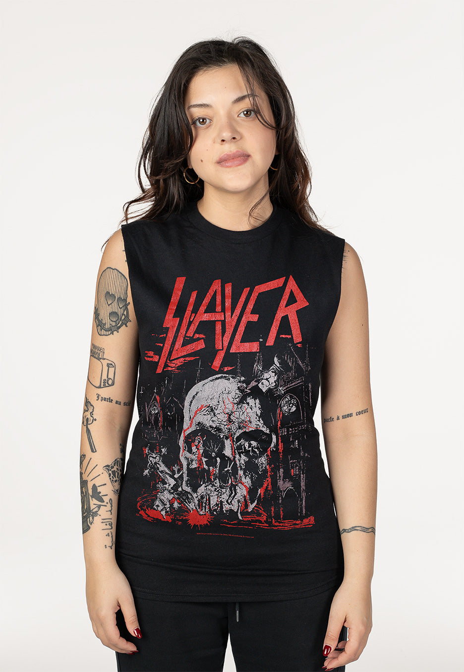 SLAYER スレイヤー FUCKIN' SLAYER プリント Tシャツ Slayer Fuckin Slayer - T-Shirt | Impericon