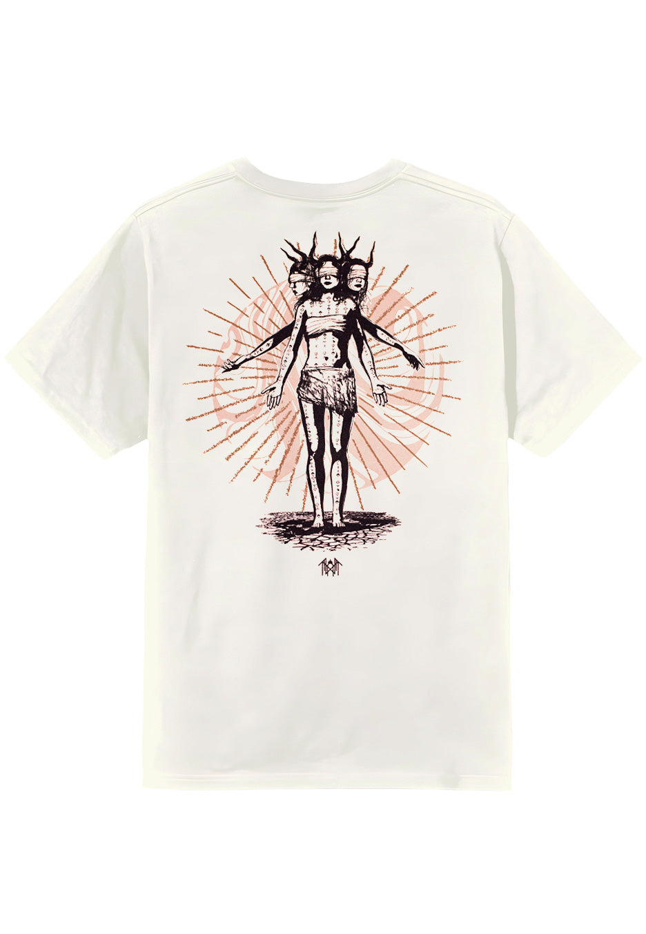 Sleep Token - 3D Rain Natural - T-Shirt | Neutral-Image