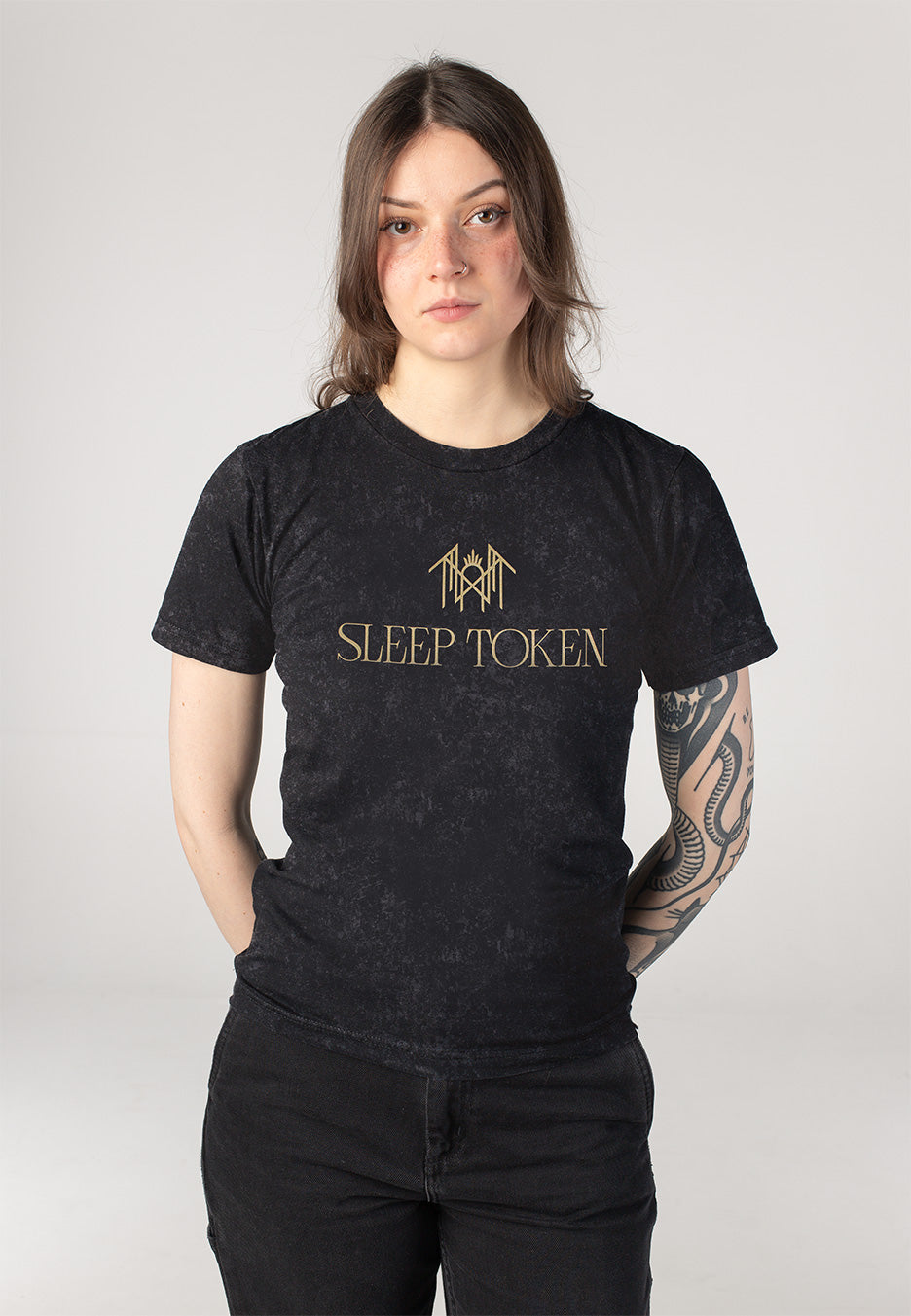 Sleep Token - Dangerous Acid Washed - T-Shirt | Women-Image