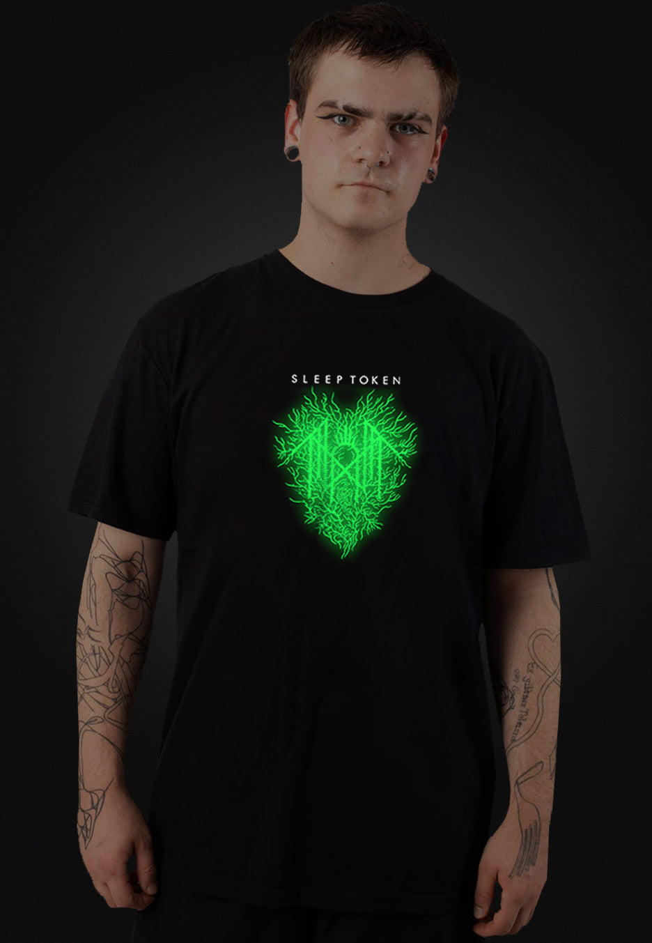 Sleep Token - Depth Logo Glow In The Dark - T-Shirt | Men-Image