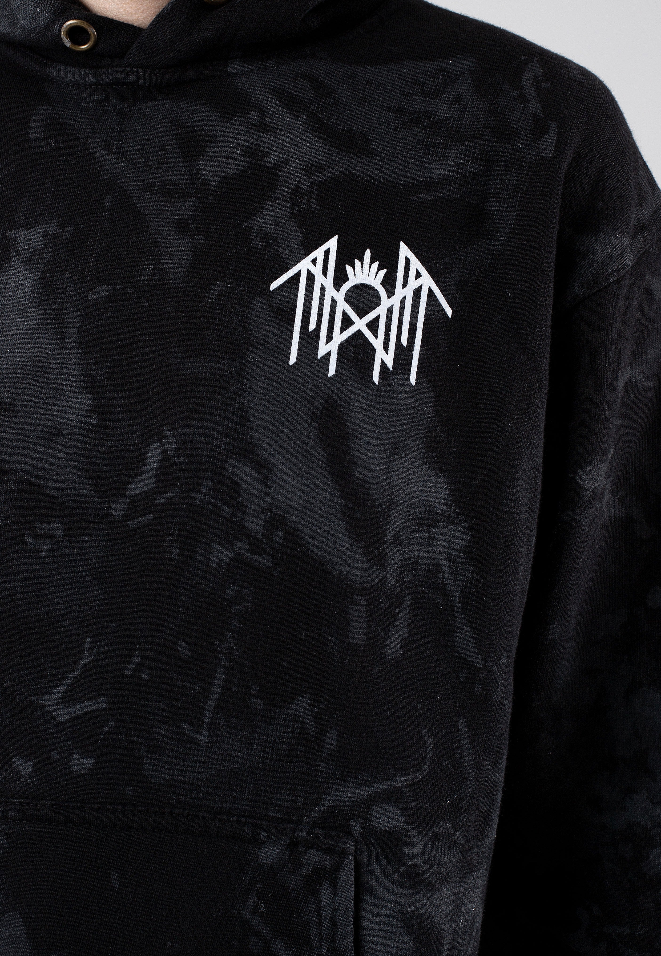 Sleep Token - Reaper Angel Grey/Black Tie Dye - Hoodie | Men-Image
