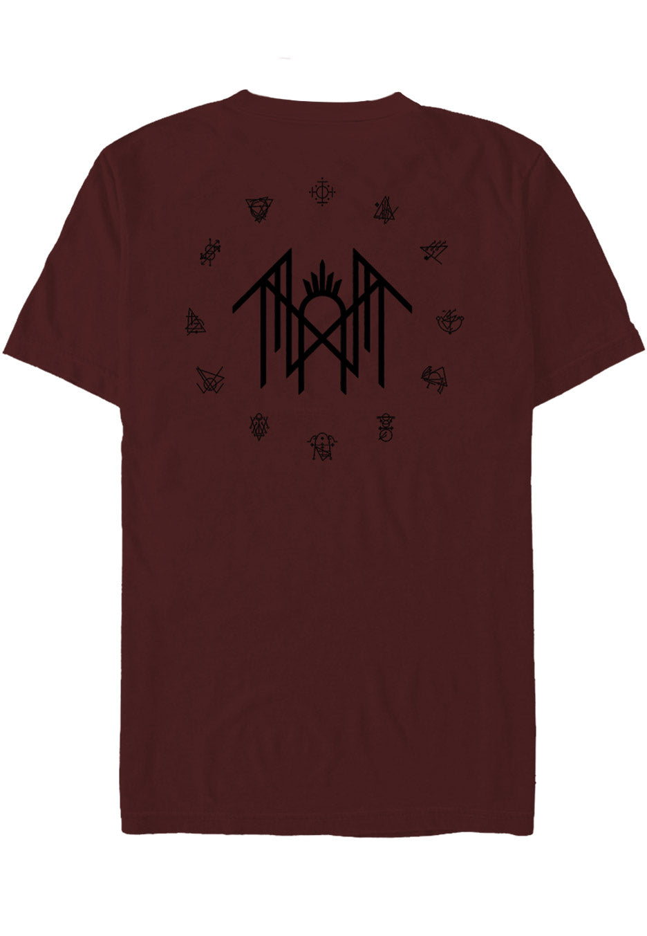 Sleep Token - Runes Maroon - T-Shirt | Neutral-Image