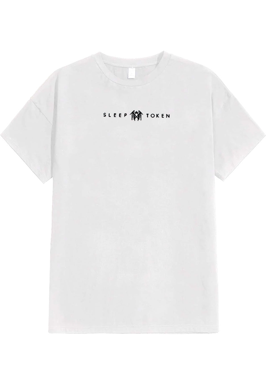 Sleep Token - Small Logo Embroidered White - T-Shirt | Neutral-Image