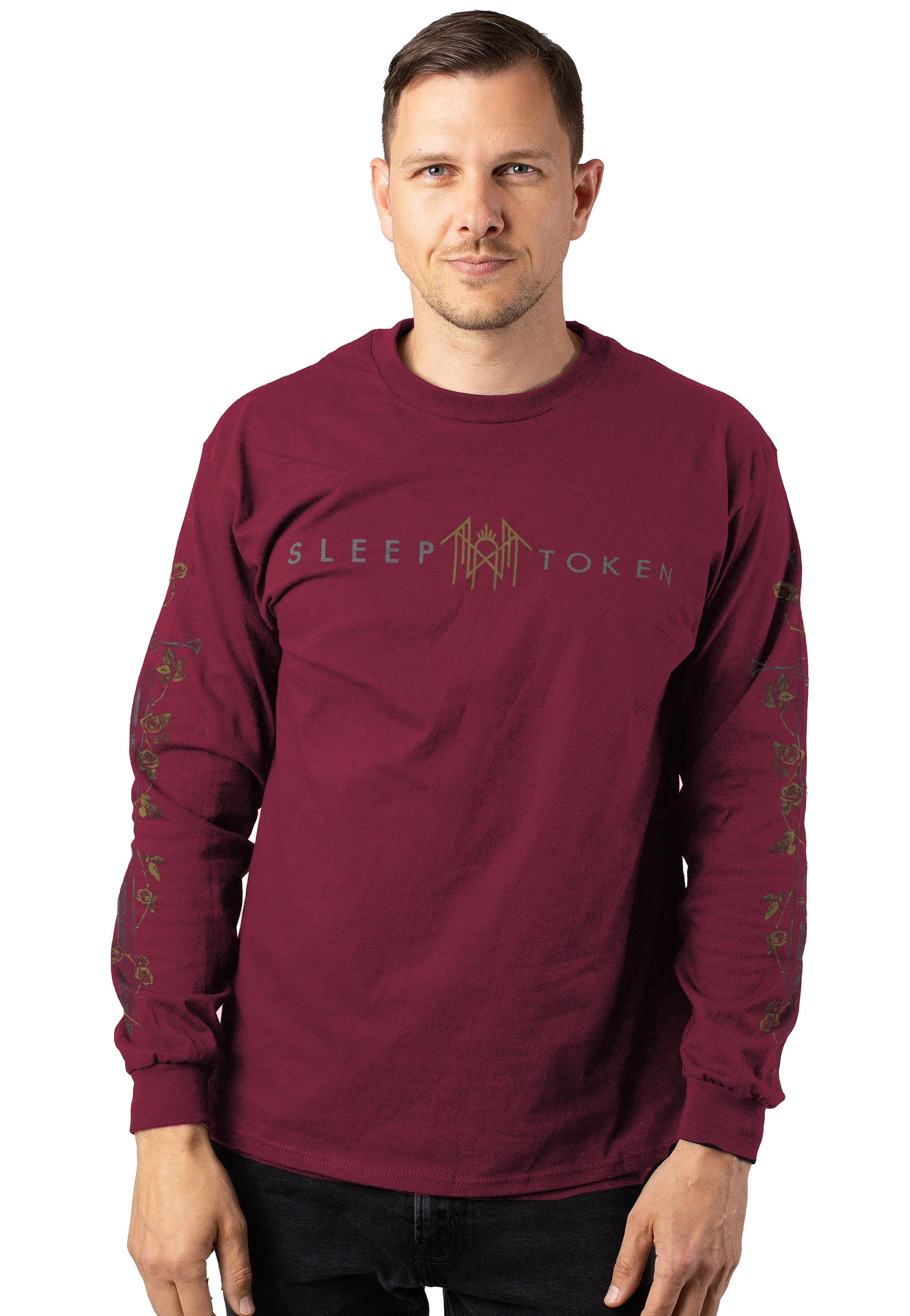Sleep Token - Swords Maroon - Longsleeve | Men-Image