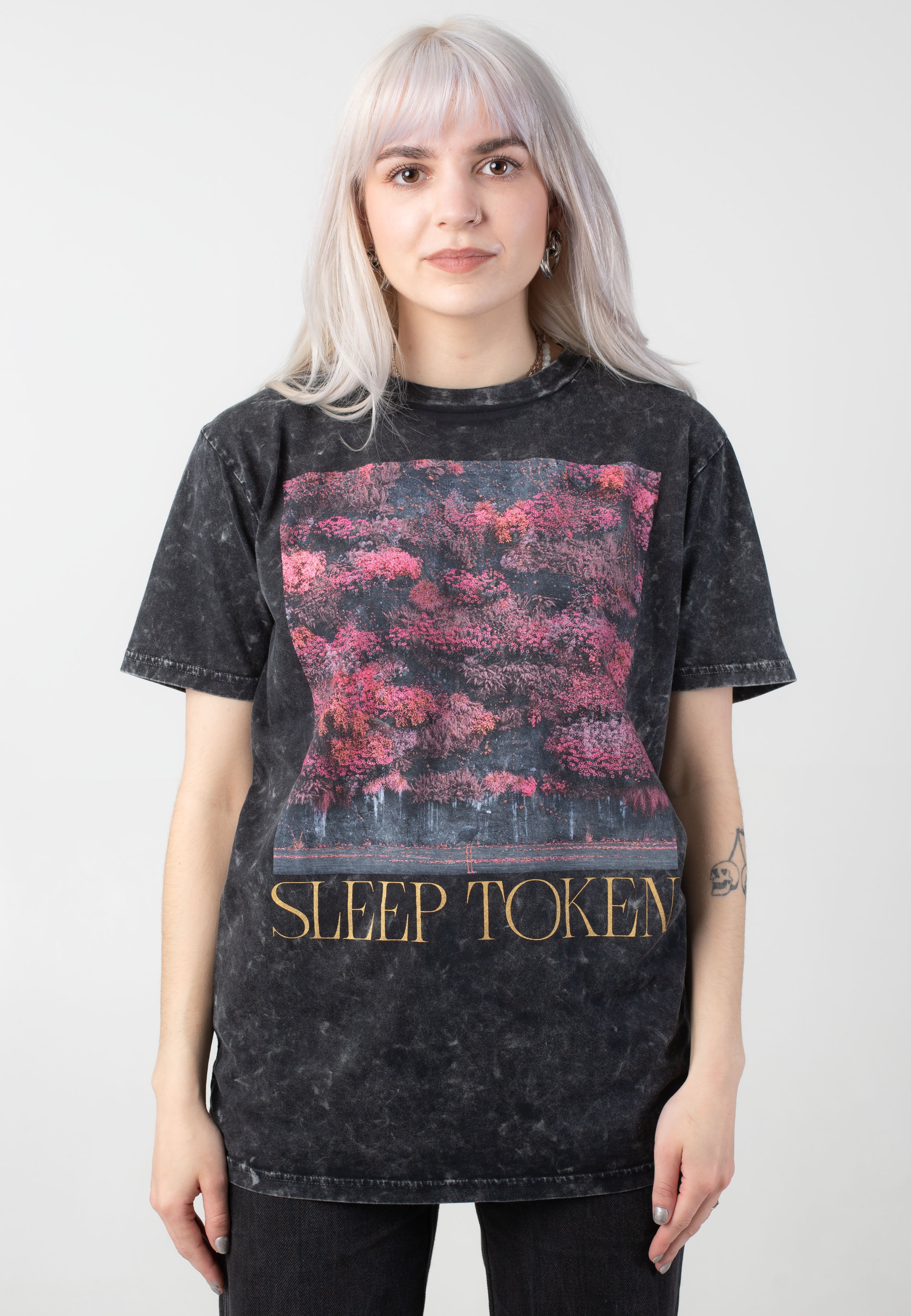 Sleep Token - Even In Arcadia Acid Washed - T-Shirt | Impericon