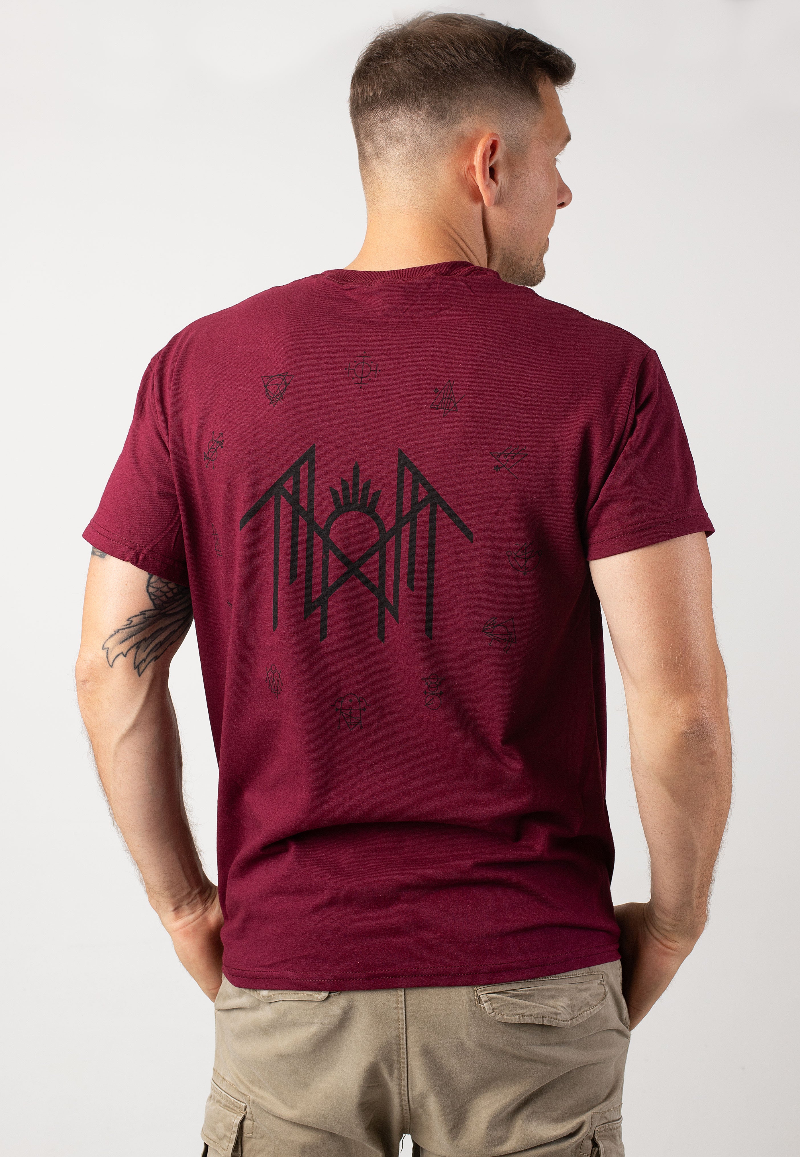 Sleep Token - Runes Maroon - T-Shirt | Men-Image
