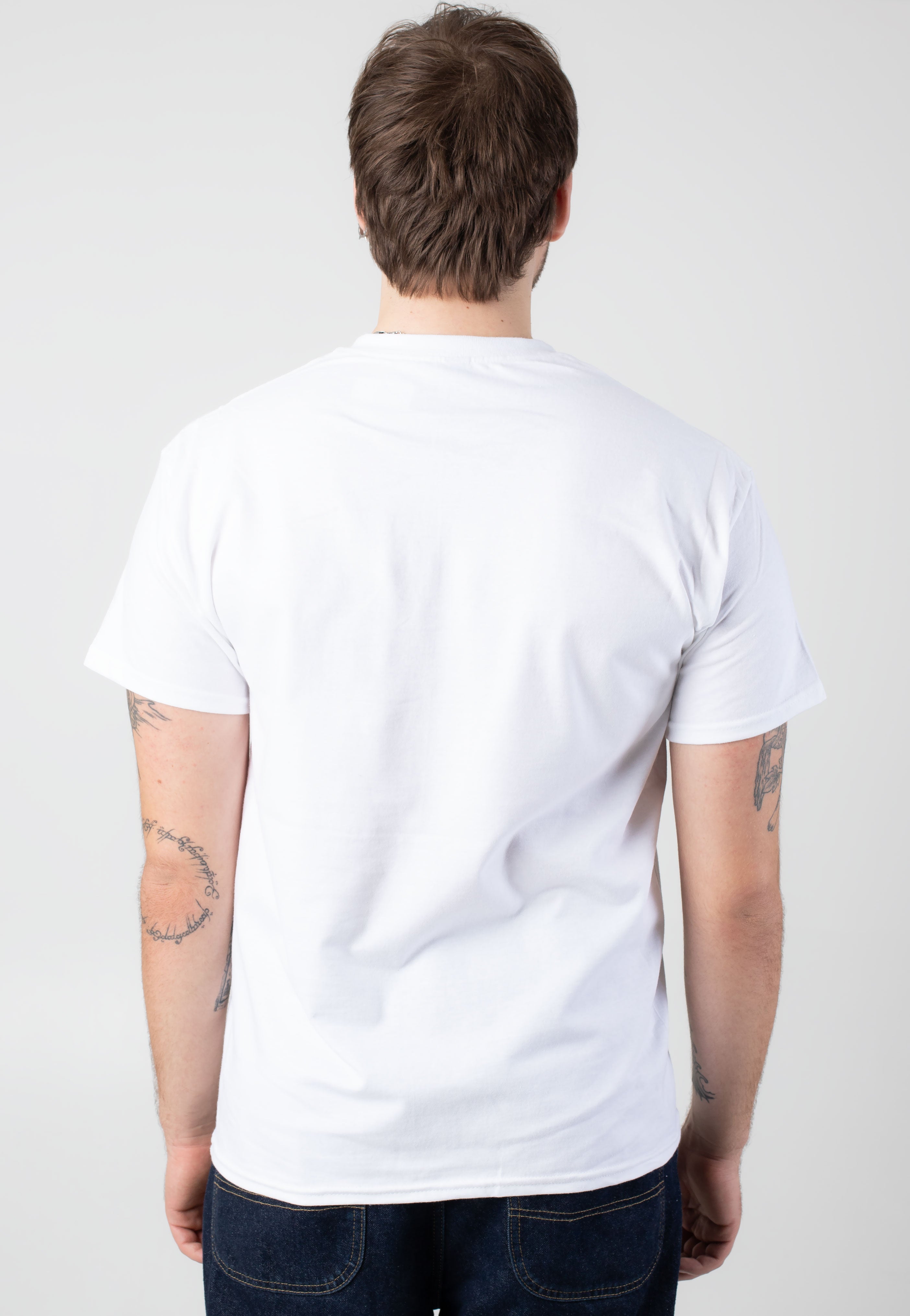Sleep Token - Small Logo Embroidered White - T-Shirt | Men-Image