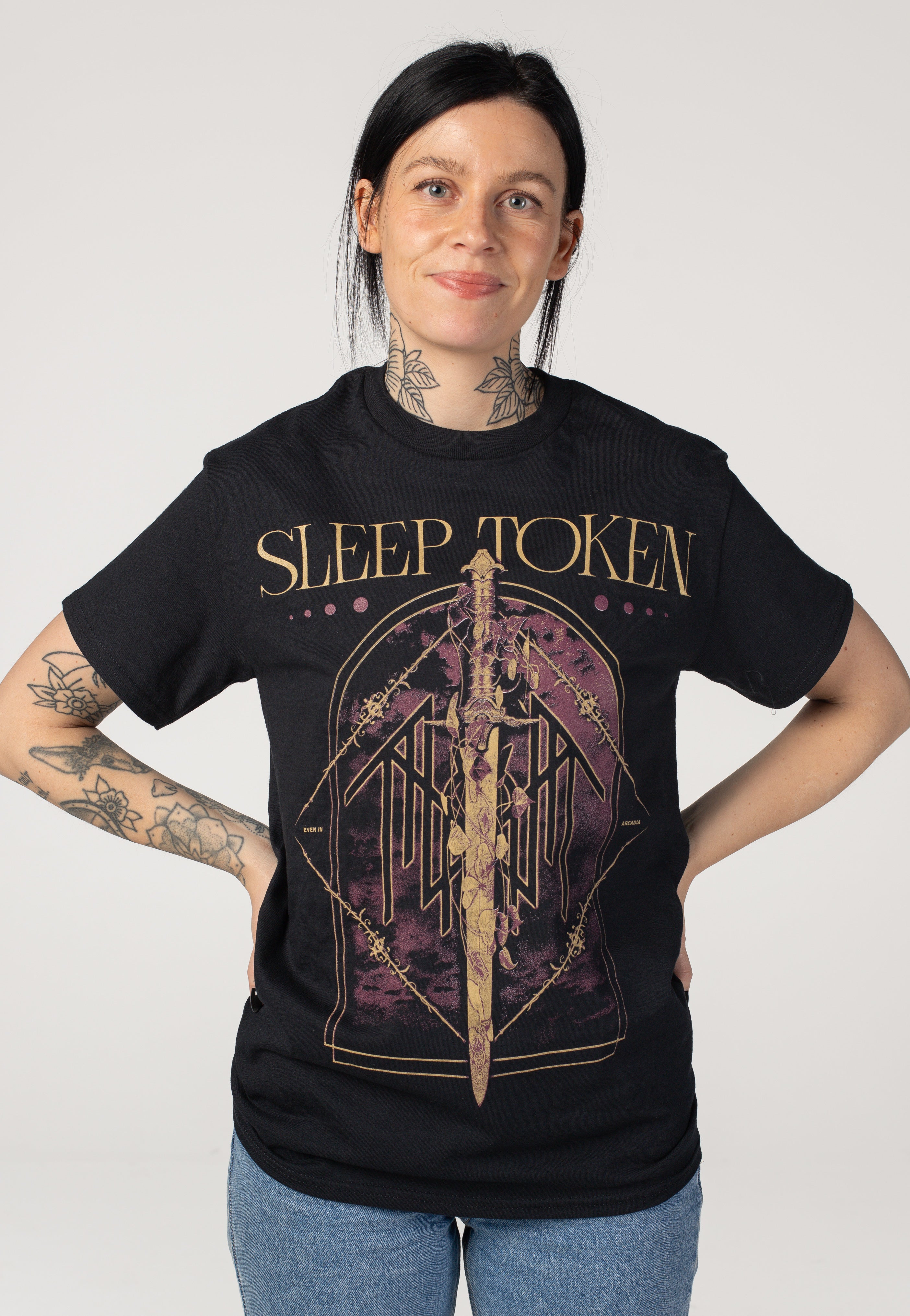 Sleep Token - Sword Black - T-Shirt | Women-Image