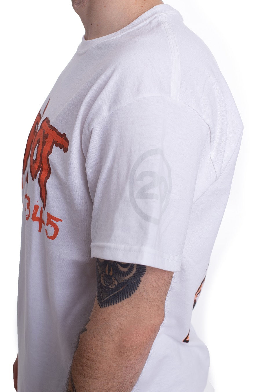 Slipknot - 20th Anniversary Card White - T-Shirt | Men-Image