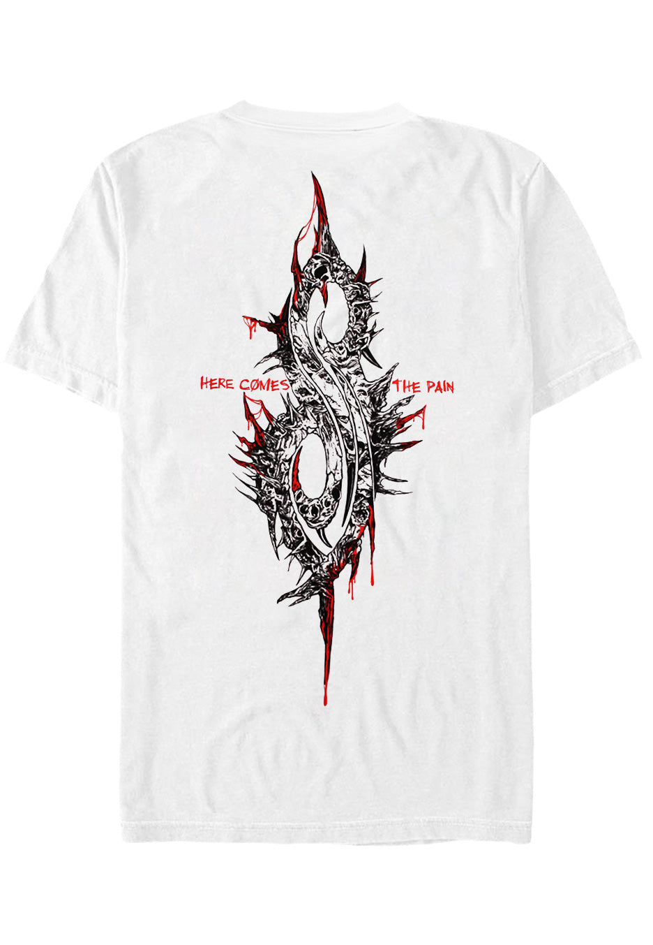 Slipknot 9 Eye Monster White - T-Shirt | Impericon