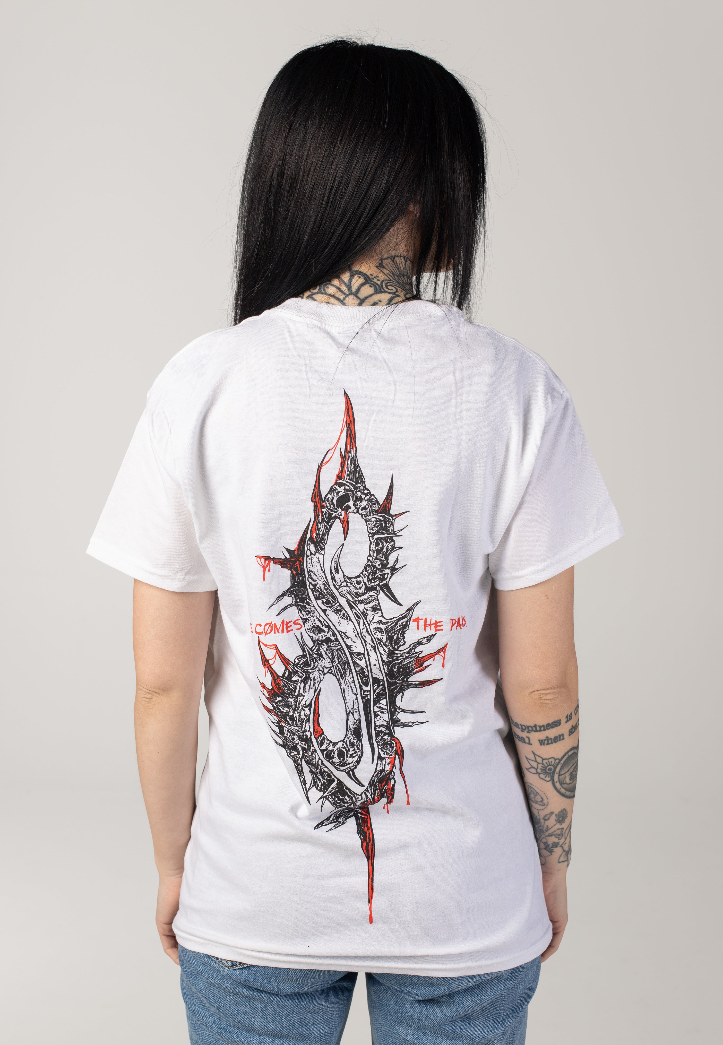 Slipknot - 9 Eye Monster White - T-Shirt | Women-Image