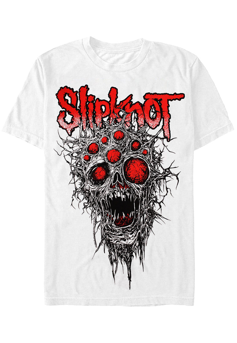 Slipknot - 9 Eye Monster White - T-Shirt | Impericon