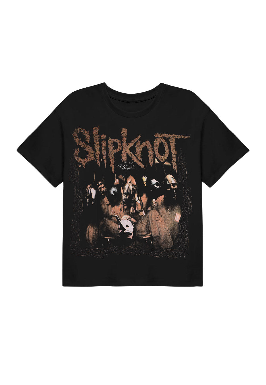 Slipknot - Band Frame Cropped - T-Shirt | Impericon