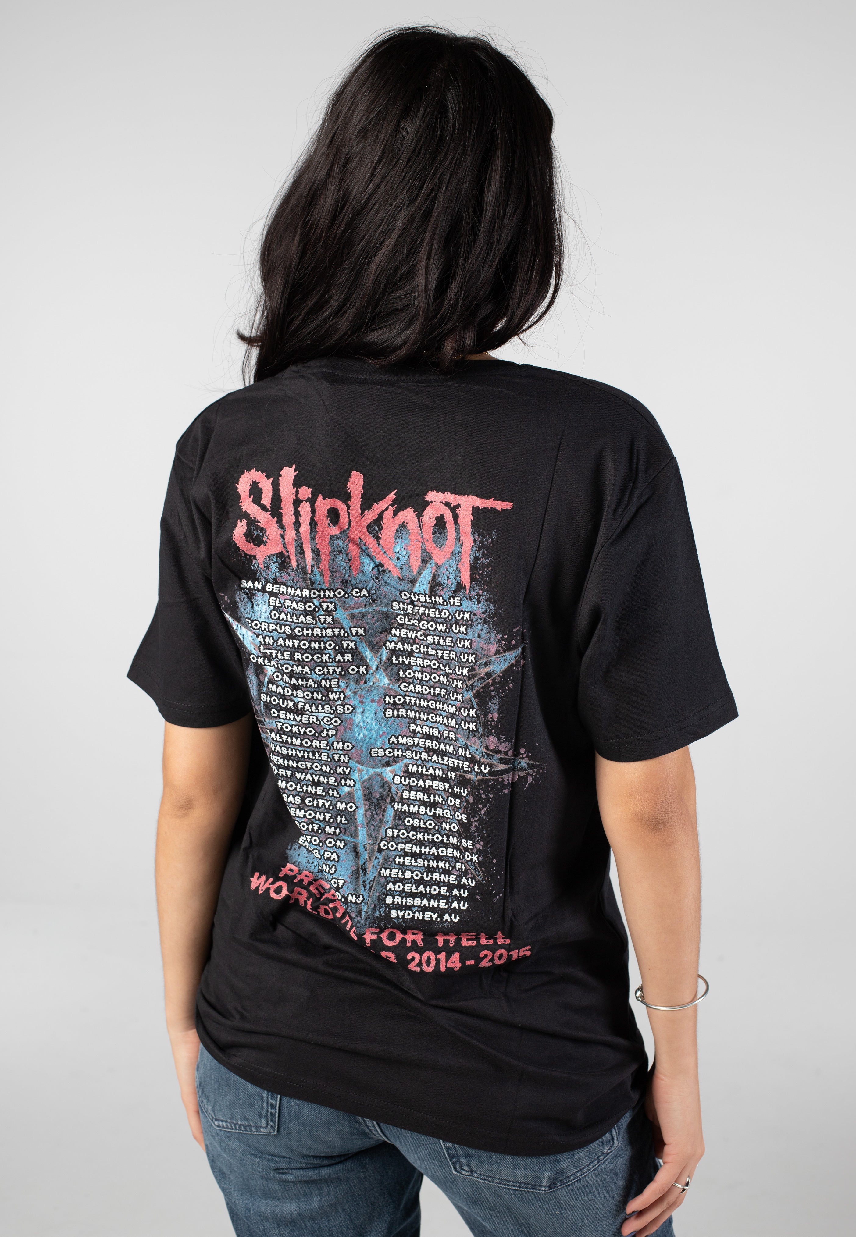 Slipknot - Prepare for Hell 2014-2015 Tour - T-Shirt | Impericon