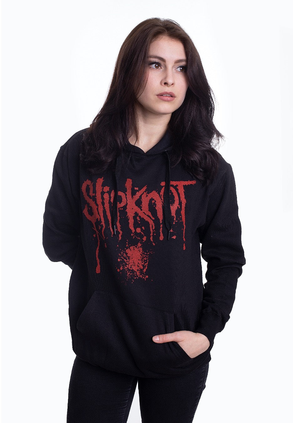 Slipknot - Splatter - Felpa con cappuccio | Women-Image