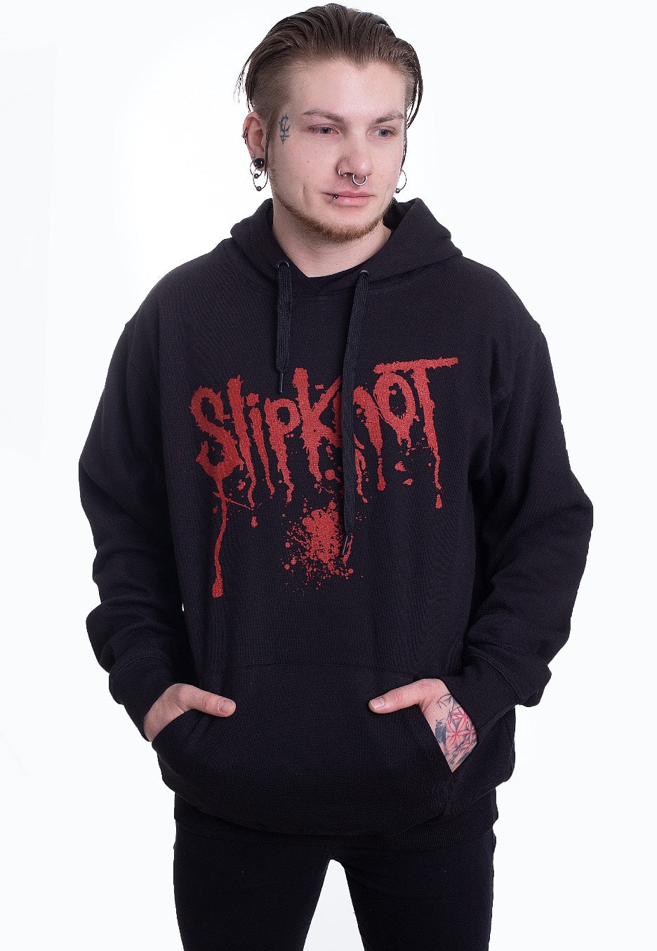 Slipknot Splatter Felpa con cappuccio | Men-Image