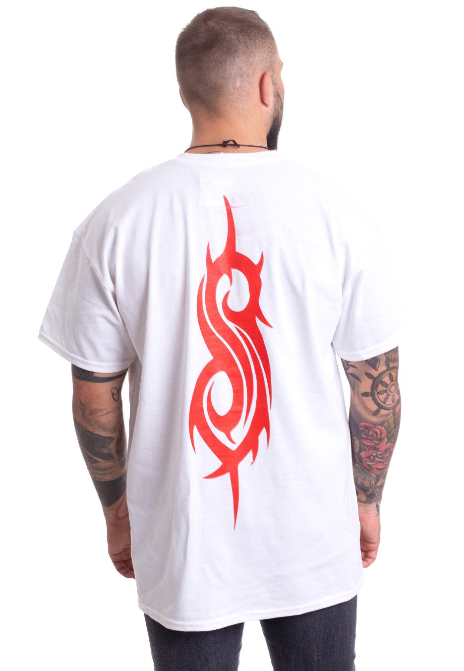 Slipknot WANYK Black Figures White - T-Shirt | Impericon