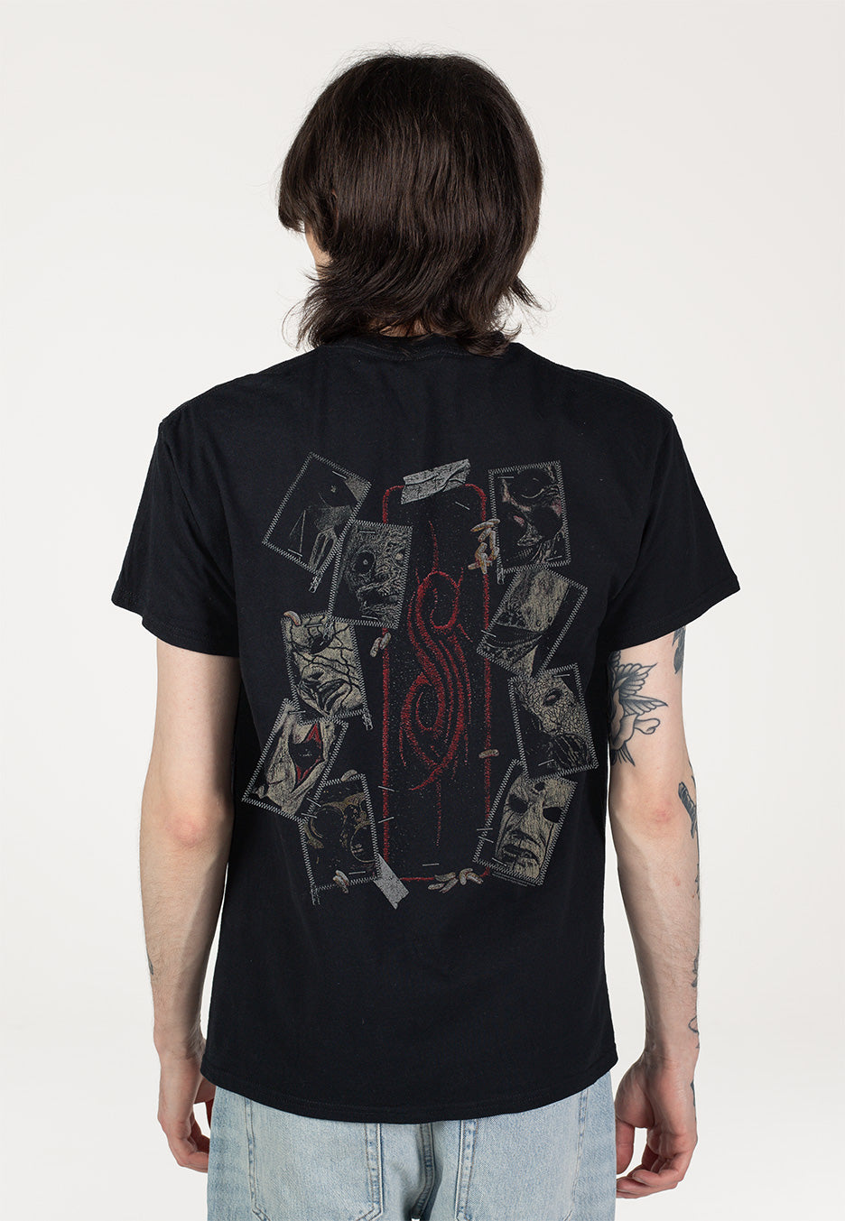 Slipknot Zipped T-Shirt | Men-Image