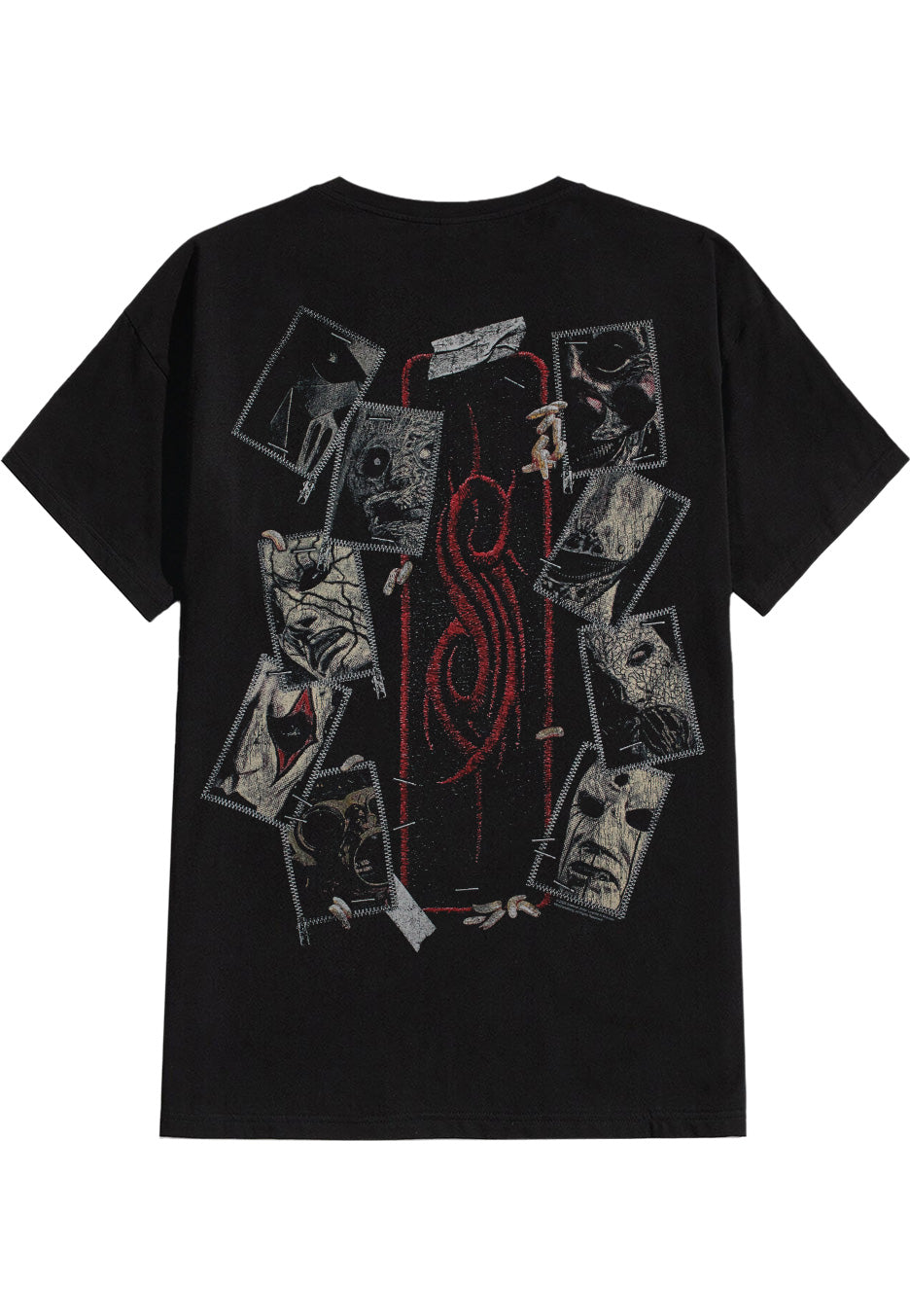 Slipknot Zipped T-Shirt | Neutral-Image