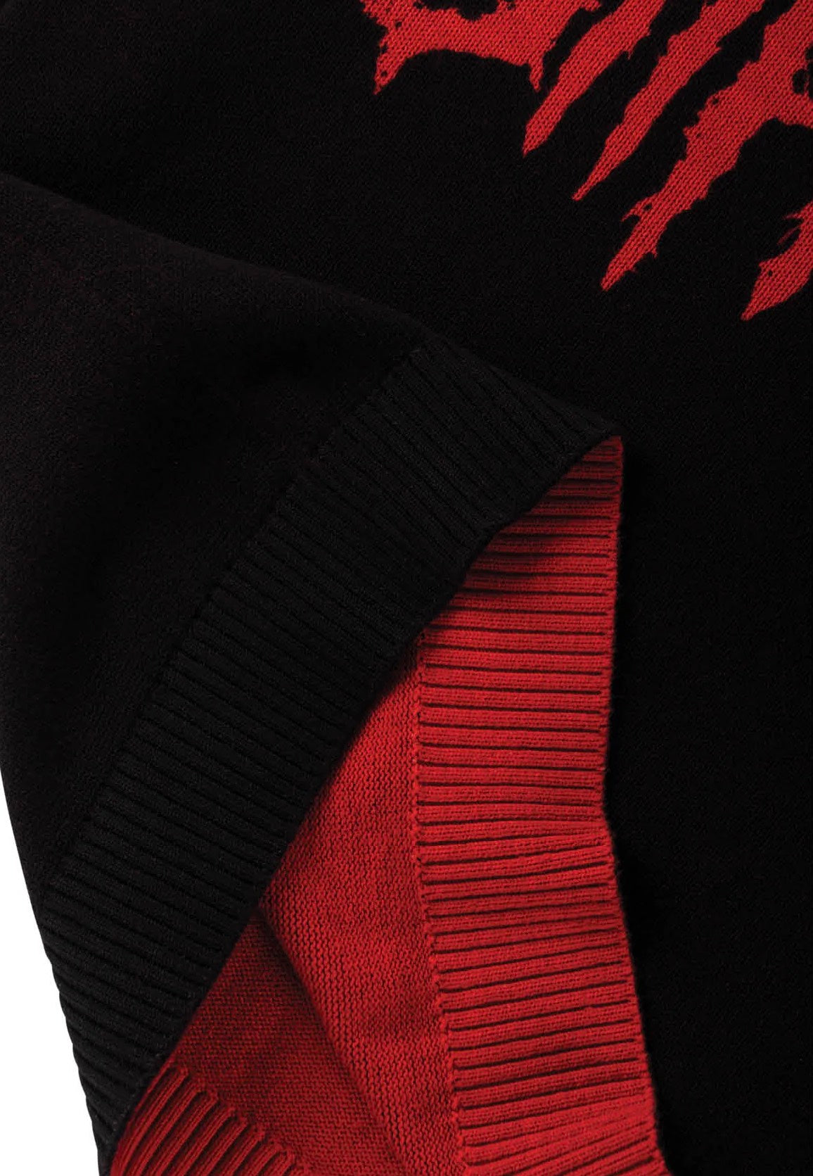 Welcome x Slipknot - Slipknot Overprint Knit Black/Red - Pullover | Men-Image