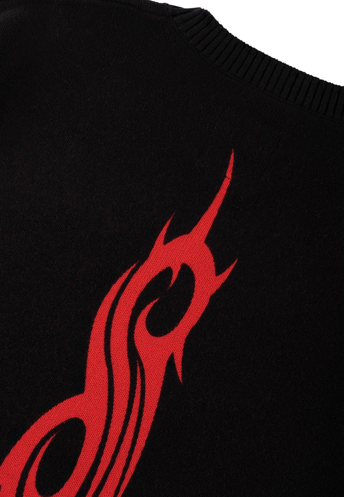 Welcome x Slipknot - Slipknot Overprint Knit Black/Red - Pullover | Men-Image