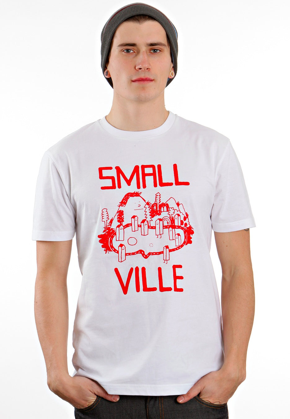 Smallville - Logo White - T-Shirt | Men-Image