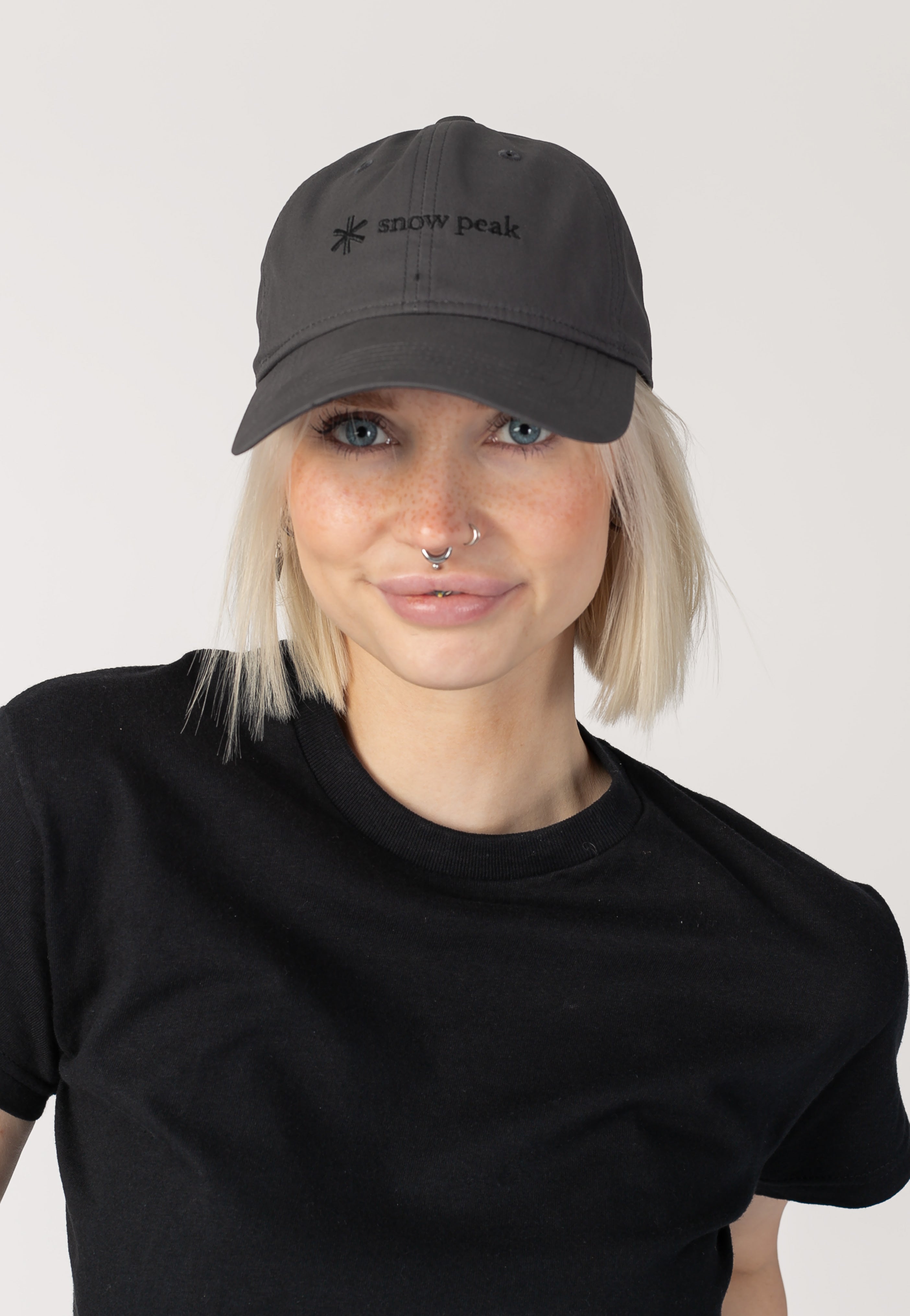 Snow Peak - NSD Logo Charcoal - Cap | Neutral-Image