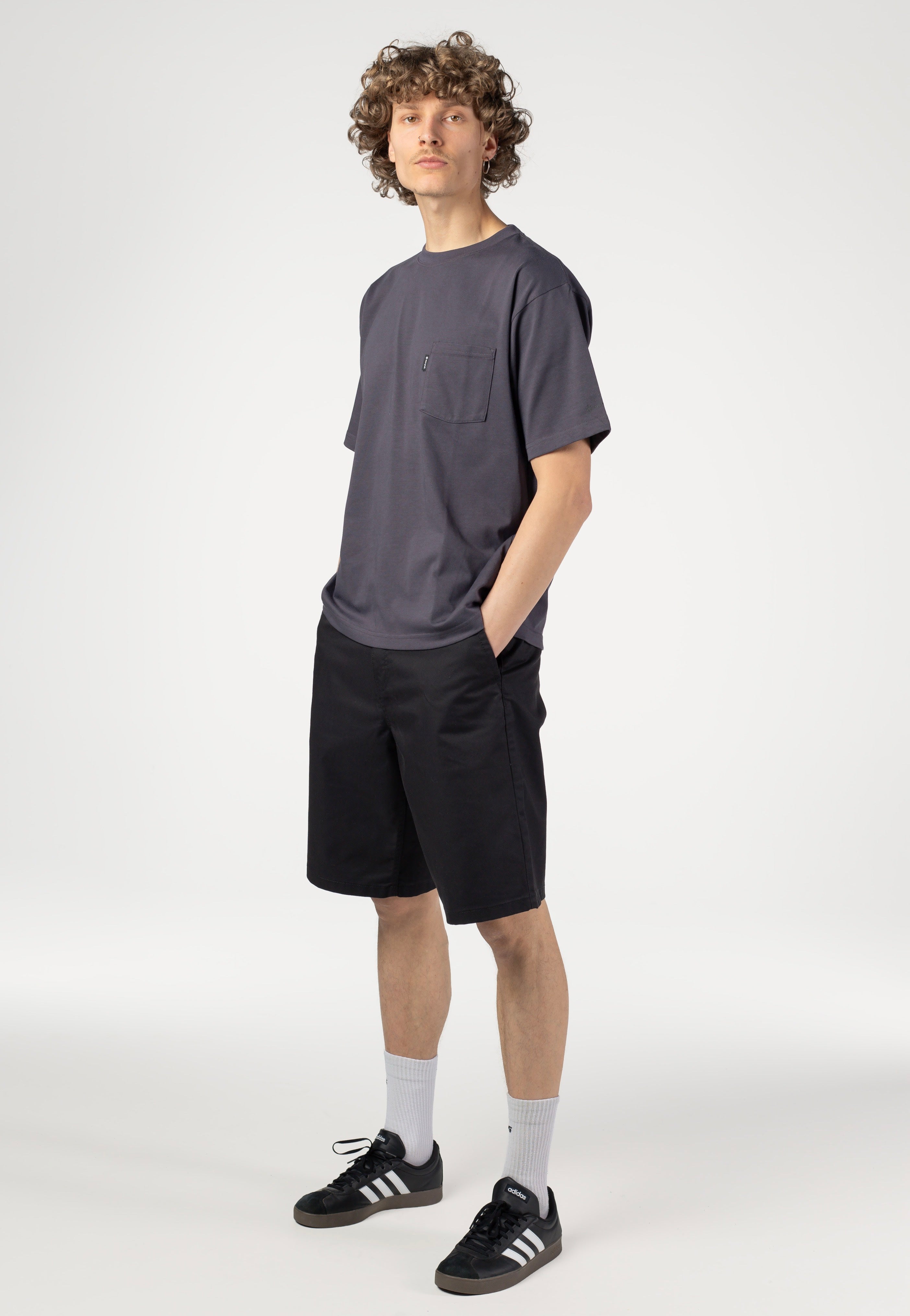 Snow Peak - NSD Pocket Charcoal - T-Shirt | Men-Image