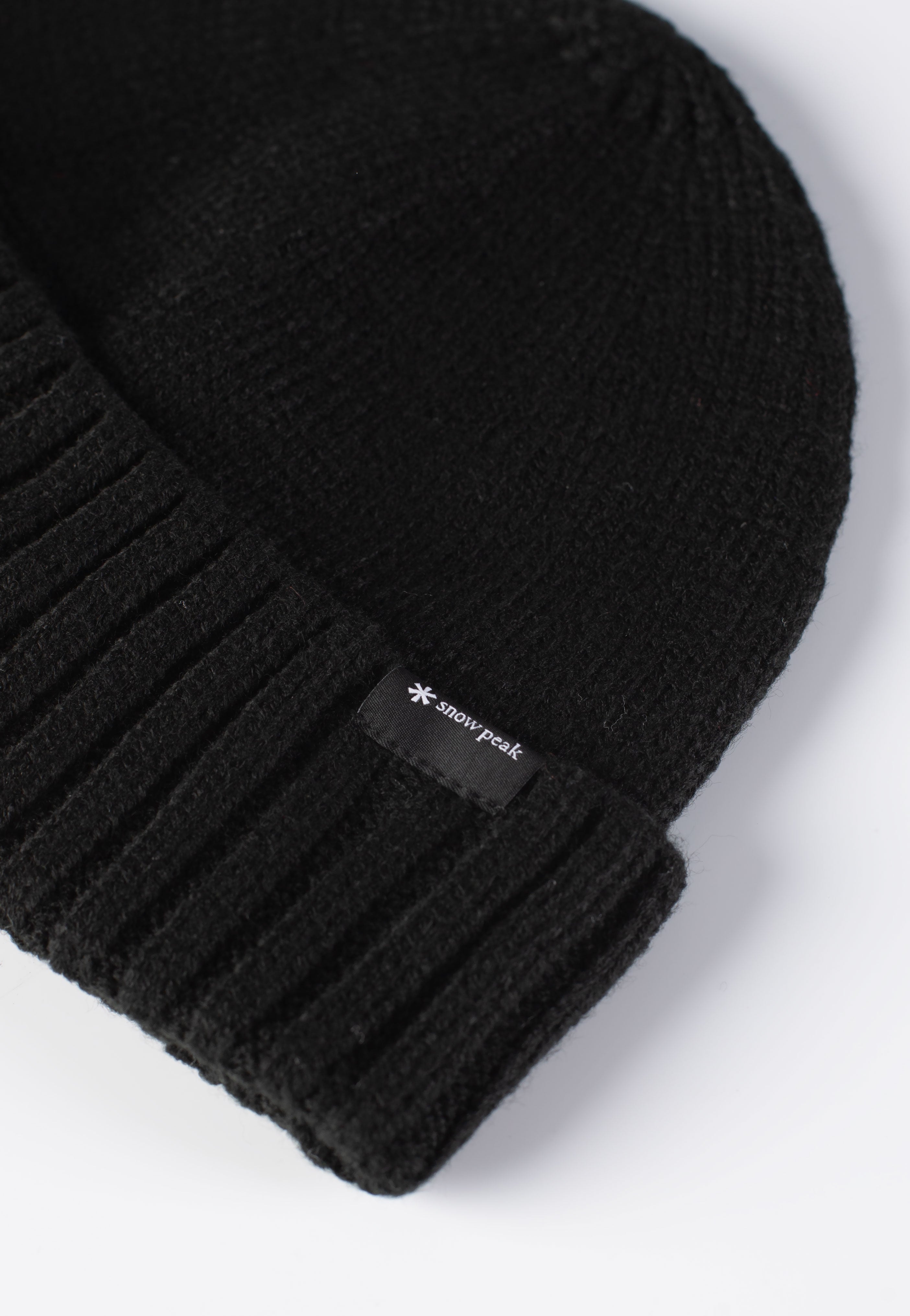 Snow Peak - NSD Knit Black - Beanie | Neutral-Image