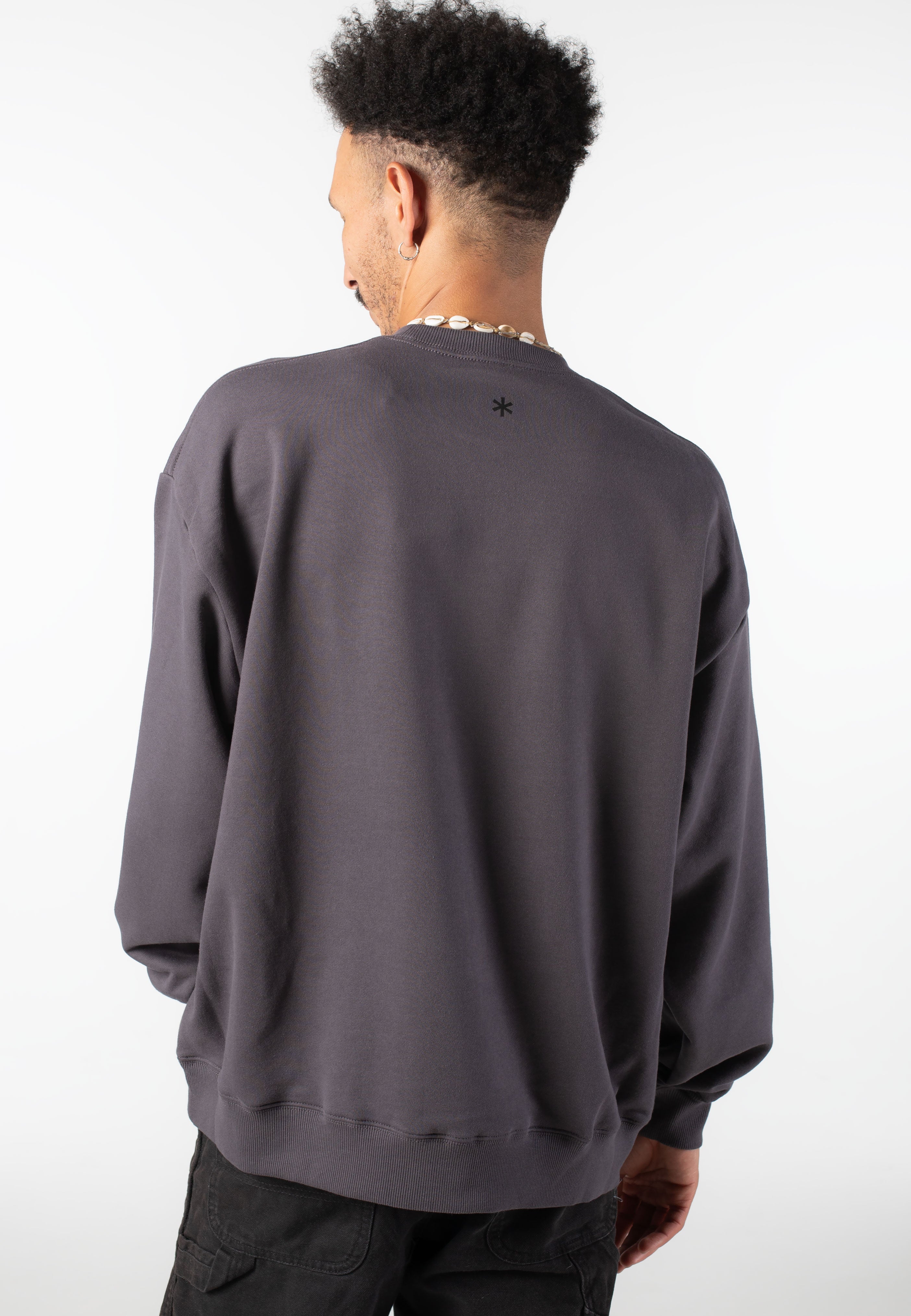 Snow Peak - NSD Square Logo Charcoal - Sweater | Men-Image