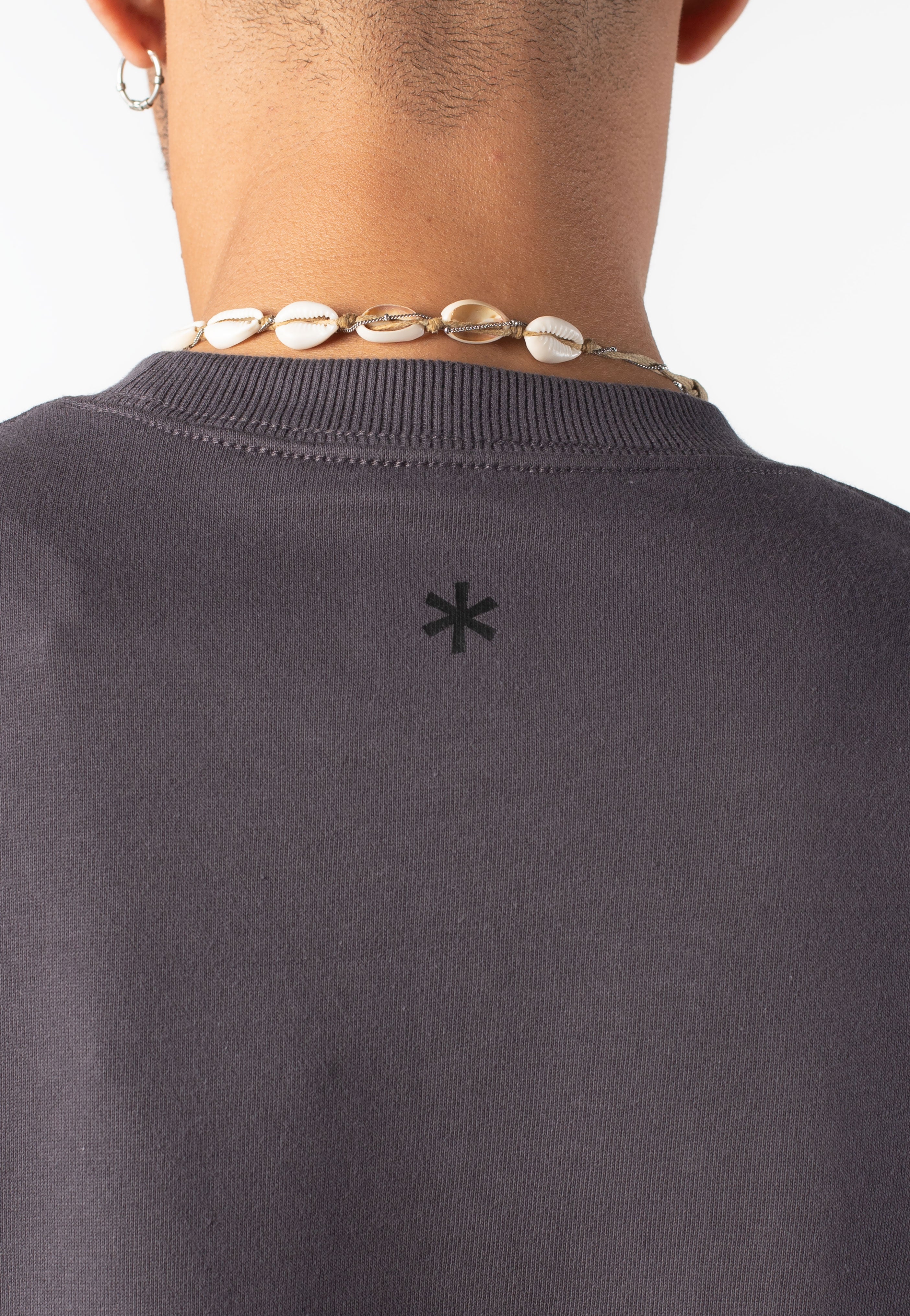 Snow Peak - NSD Square Logo Charcoal - Sweater | Men-Image