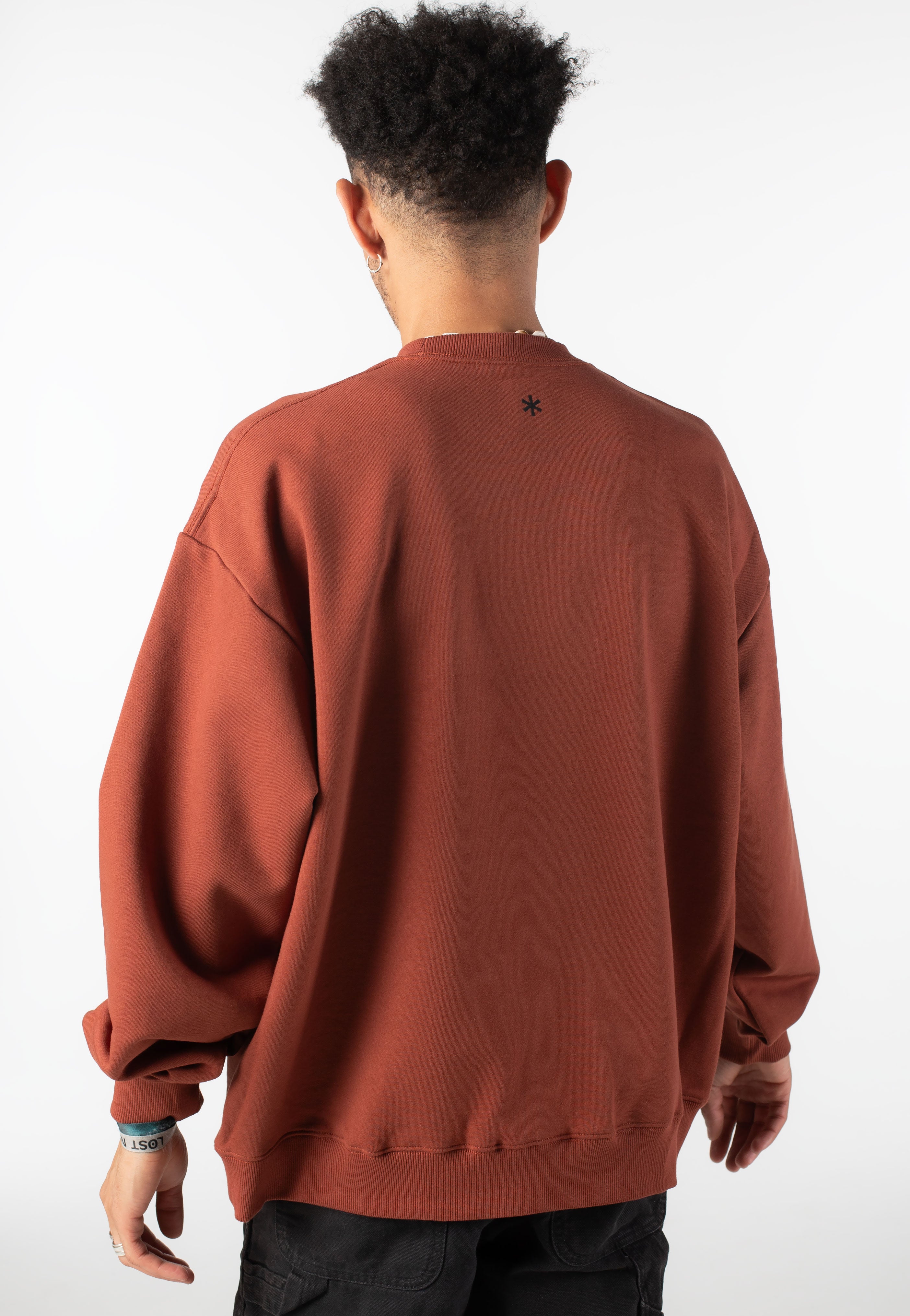 Snow Peak - NSD Square Logo Light Brown - Sweater | Men-Image