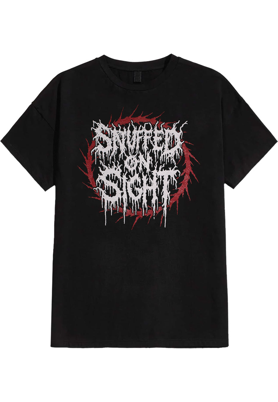 Snuffed On Sight - Man With Knife - T-Shirt | Neutral-Image