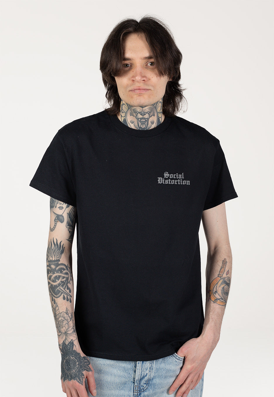 Social Distortion - Half Skelly - T-Shirt | Men-Image