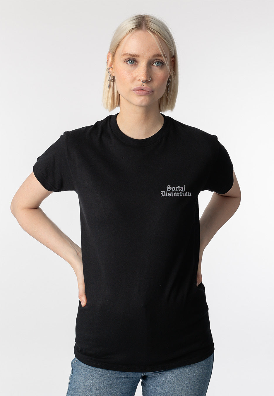 Social Distortion - Half Skelly - T-Shirt | Women-Image