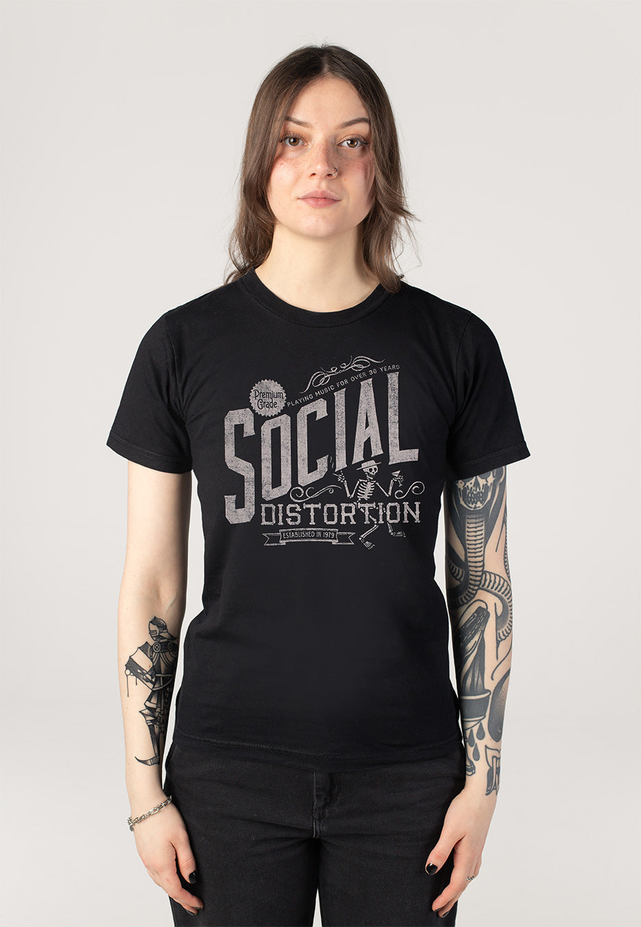 Social Distortion バンドTシャツ　Mサイズ Social Distortion Premium Grade - T-Shirt | Impericon