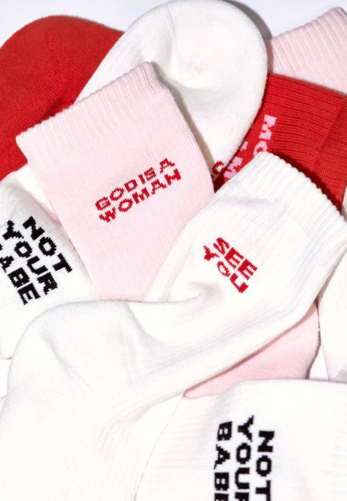 SaintSass - God Is A Woman - Socks | Women-Image