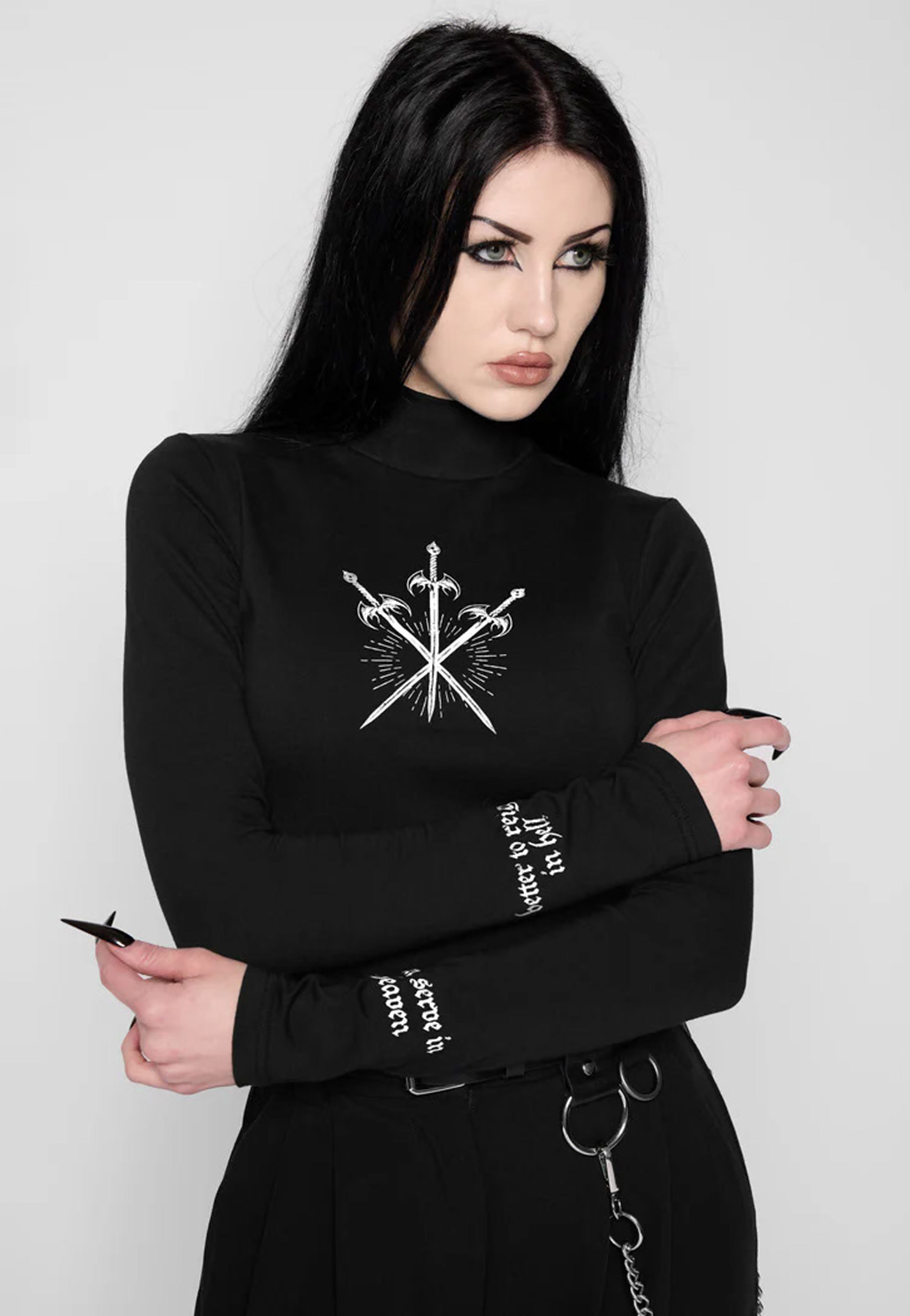 Mary Wyatt - Solace Black - Top | Women-Image