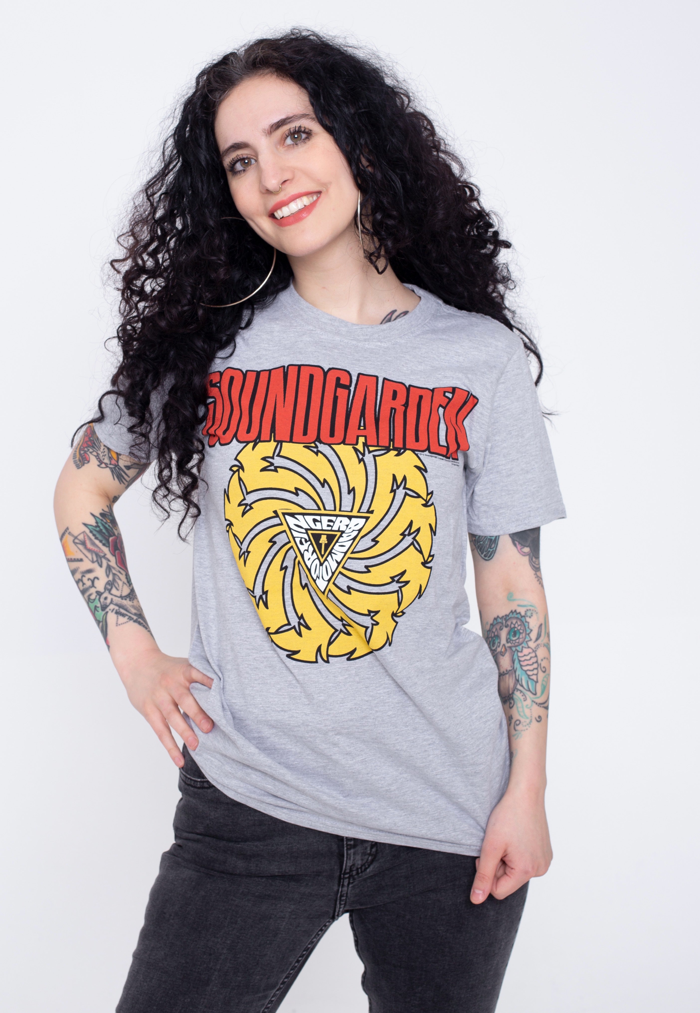 Soundgarden - Badmotorfinger V.1 Grey - T-Shirt | Women-Image