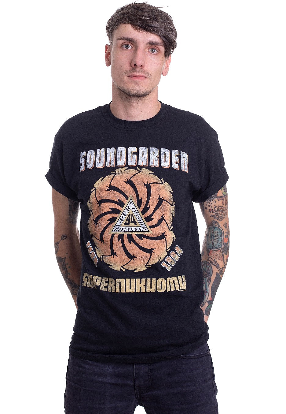 希少'94 soundgarden/TAD/Elevenライブ　tシャツ Amazon.com: Soundgarden Men's Superunknown Tour 94 T-Shirt Large