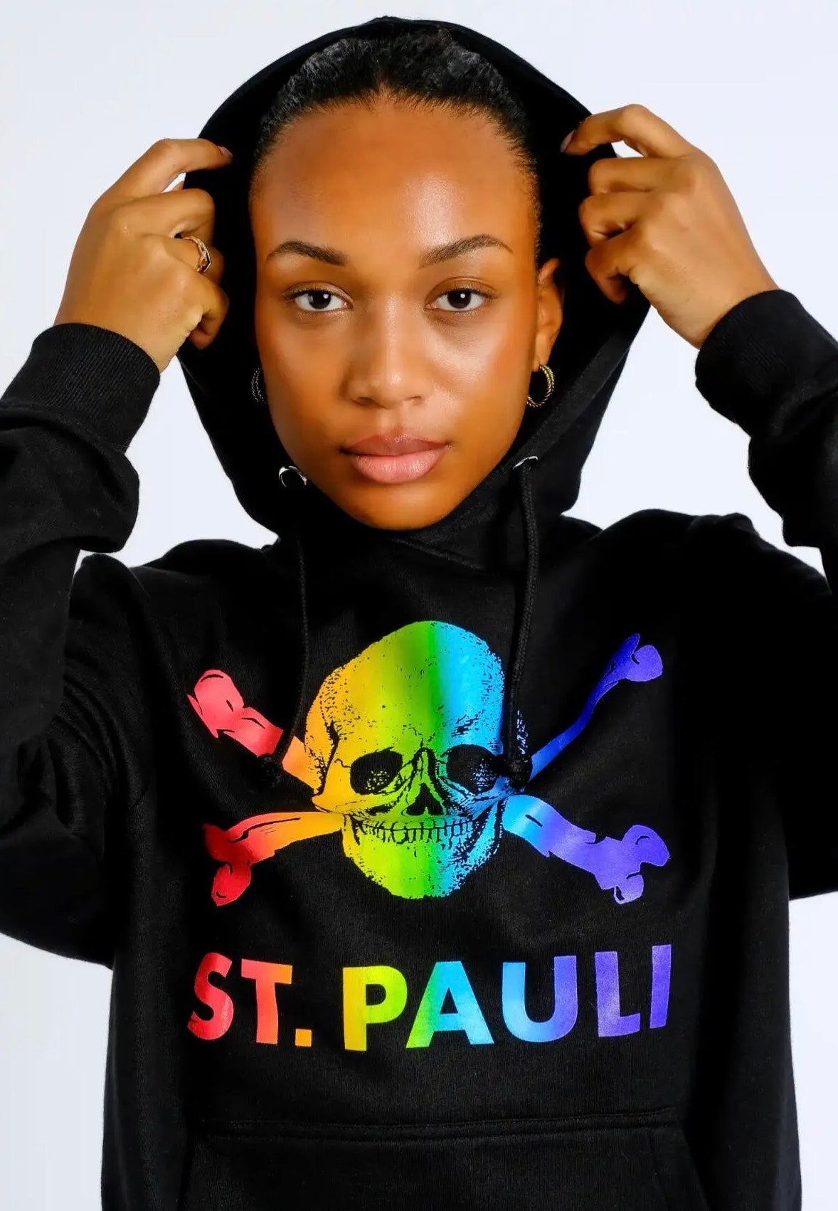 FC St. Pauli - Totenkopf Regenbogen - Hoodie | Neutral-Image