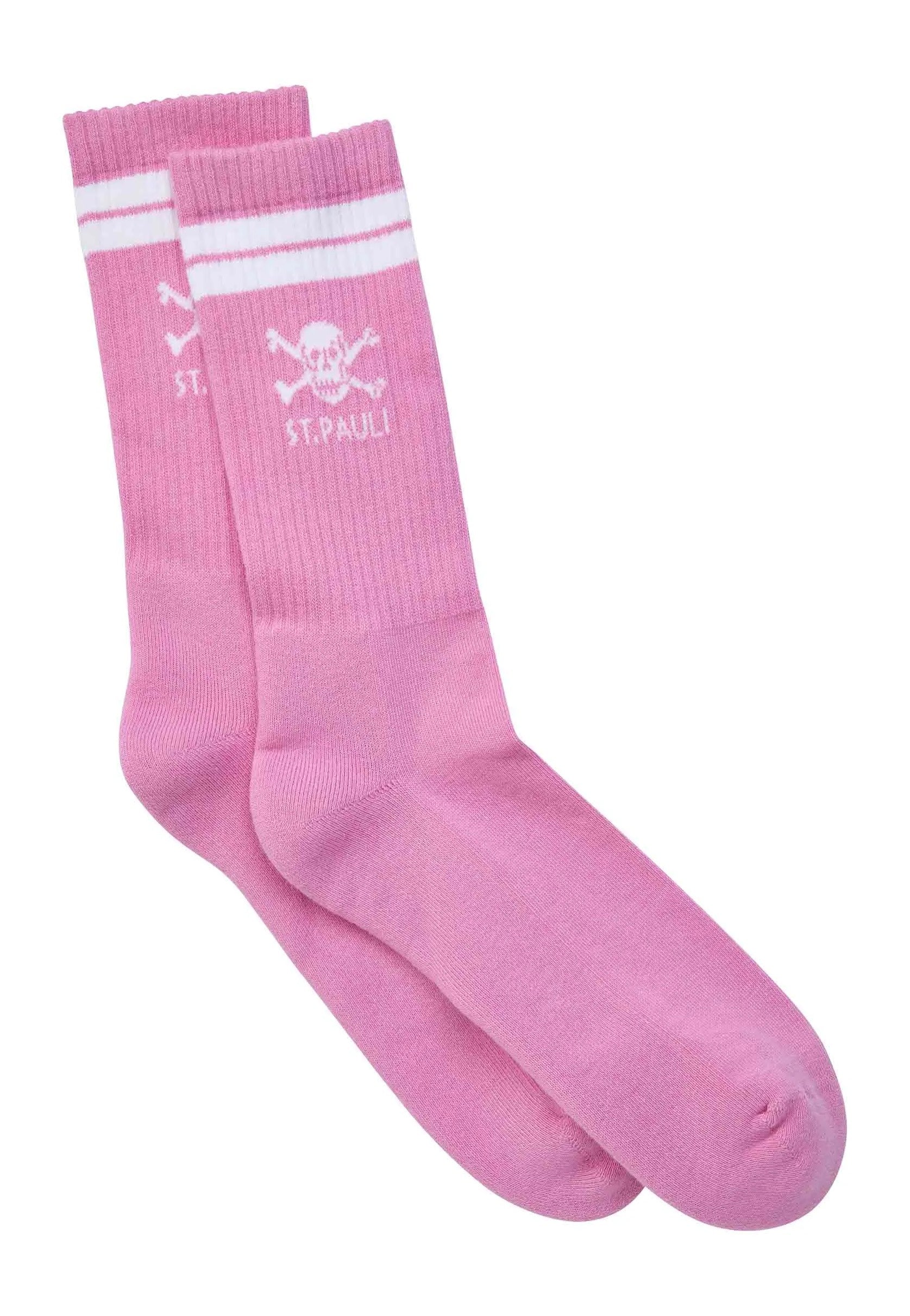 FC St. Pauli - St. Pauli Totenkopf Pink - Socks | Neutral-Image