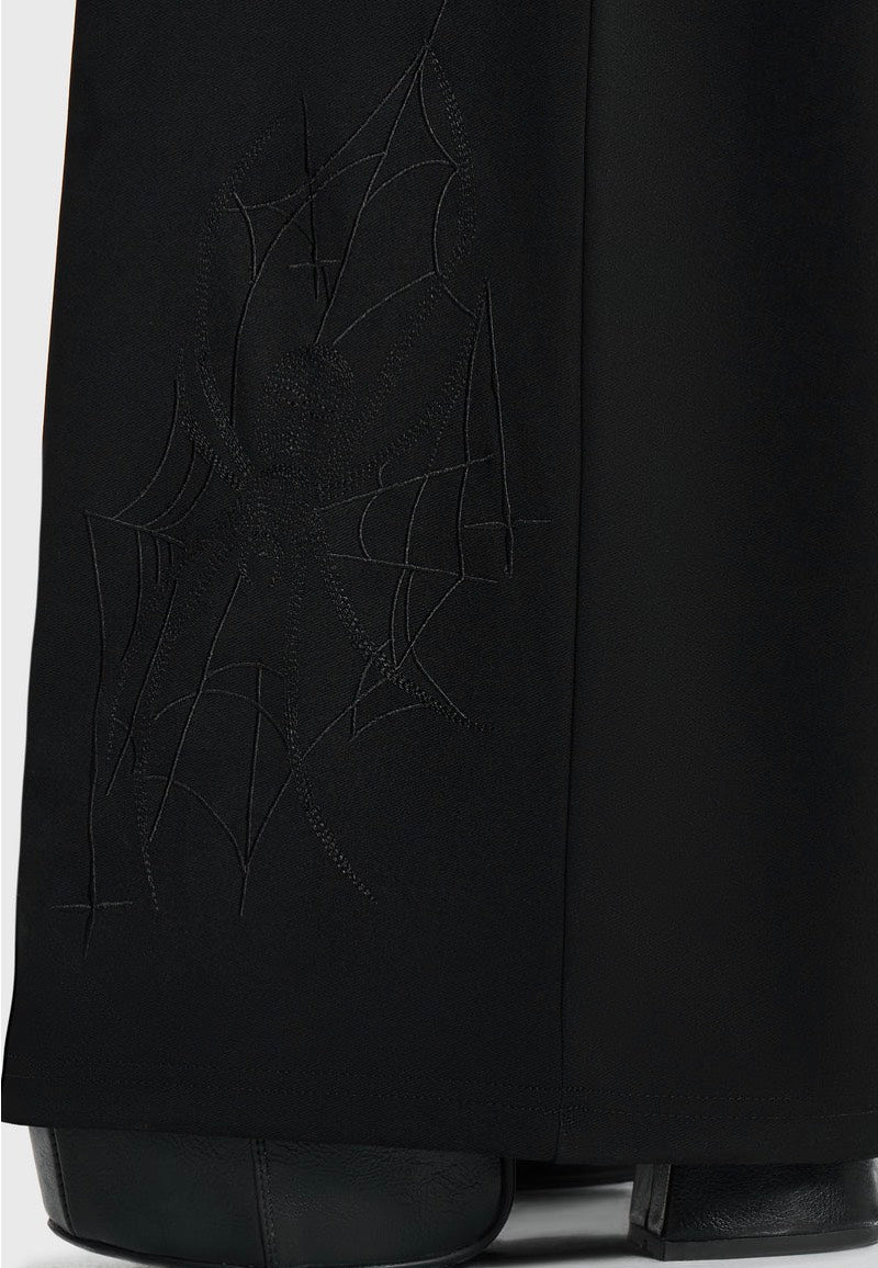 Killstar Spiderella Black Pants | Women-Image