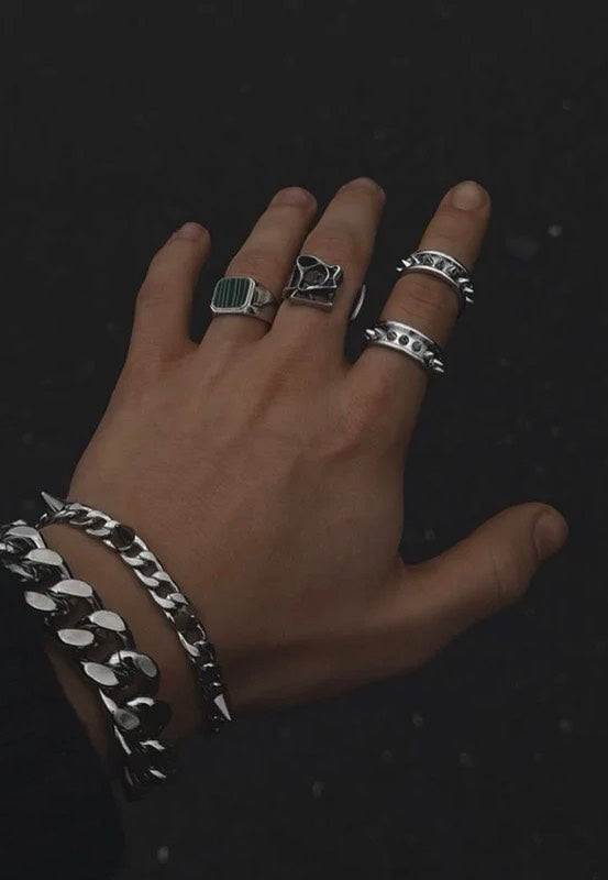 Fainz Spike Silver Bague | Neutral-Image