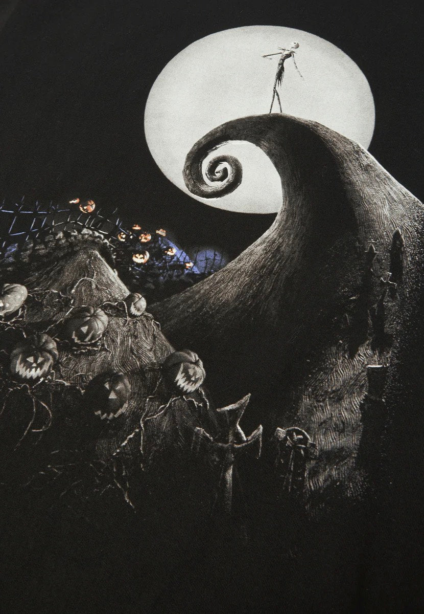 HUF x The Nightmare Before Christmas - Spiral Hill Black - T-Shirt | Men-Image