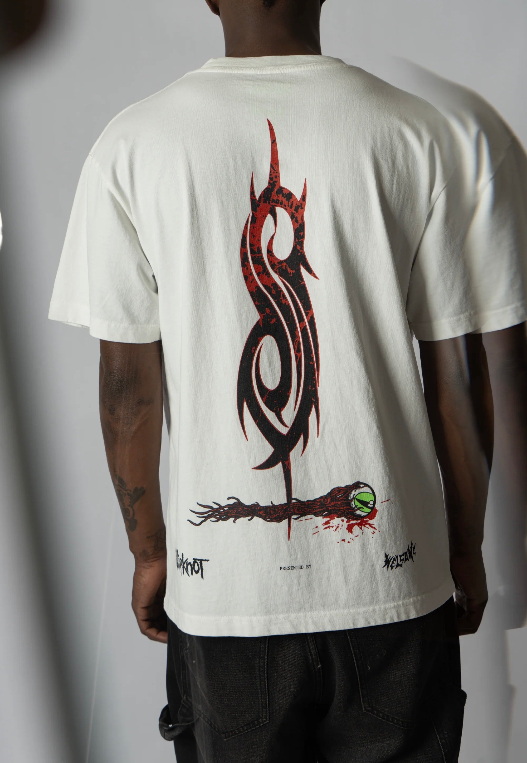 Welcome x Slipknot - Spit it Out White - T-Shirt | Men-Image
