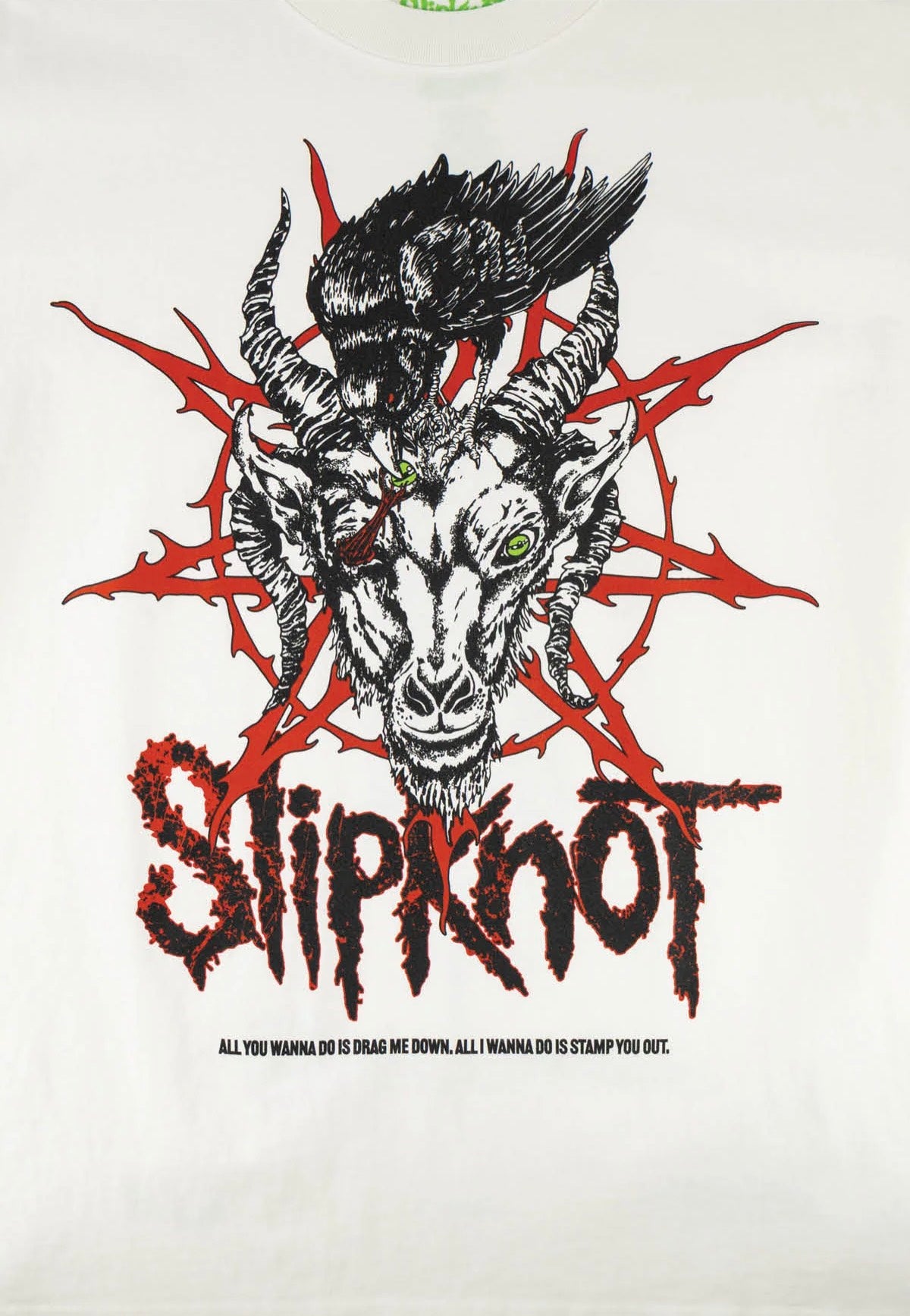 Welcome x Slipknot - Spit it Out White - T-Shirt | Men-Image