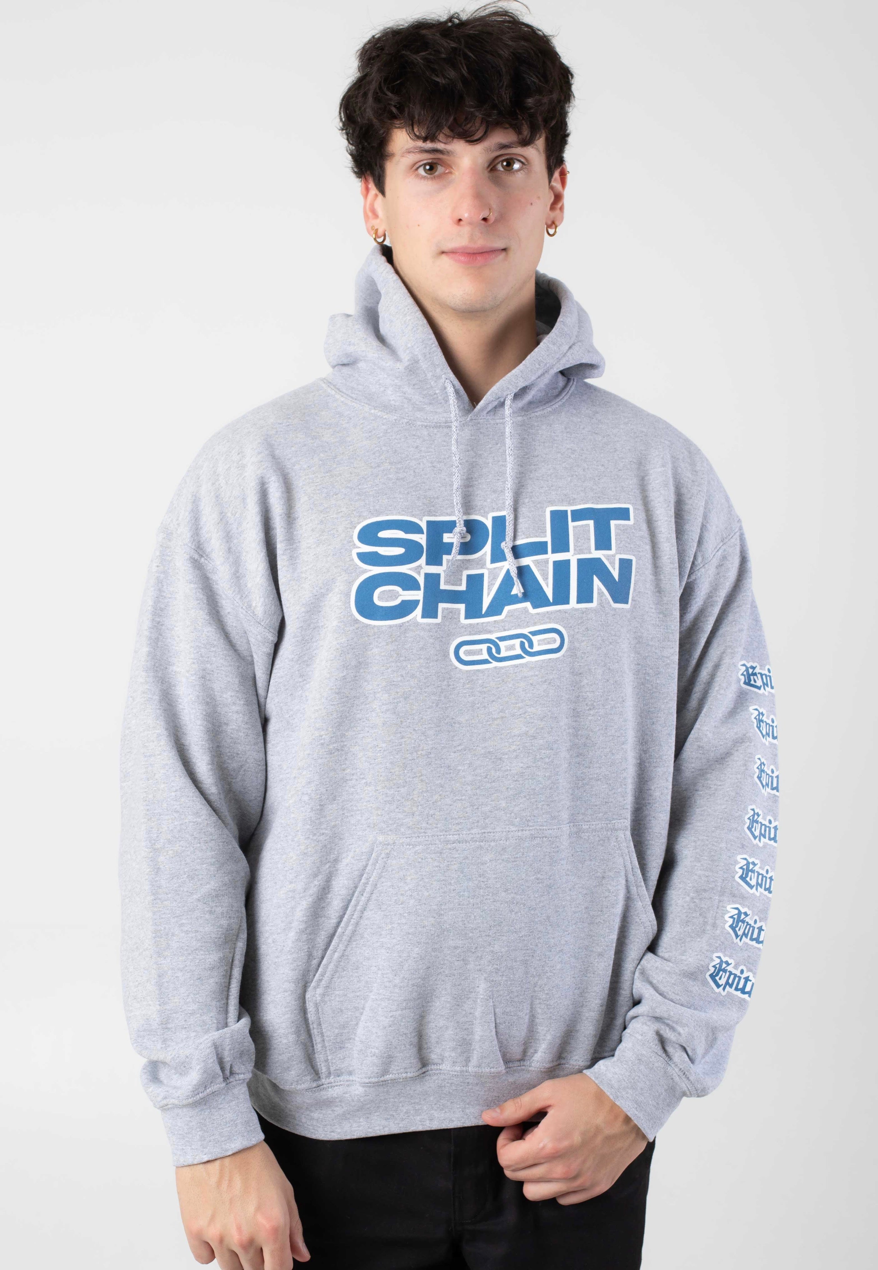 Split Chain - Live Picture Sportsgrey - Hoodie | Men-Image