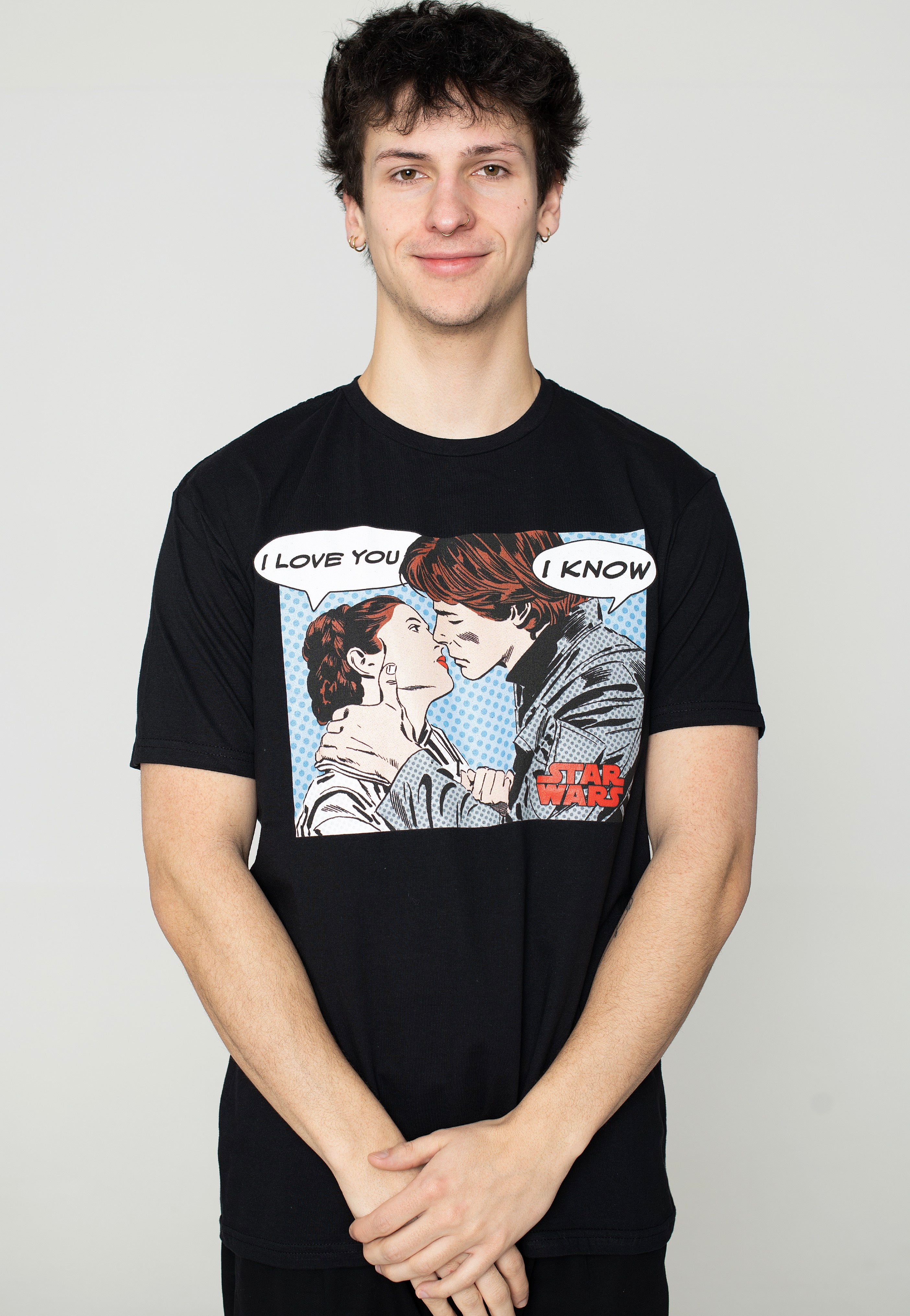 Star Wars Leia Han Solo Love - T-Shirt | Impericon